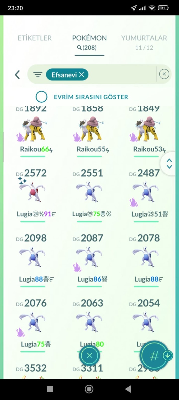 Pokémon Go level 72 lvl – 2016