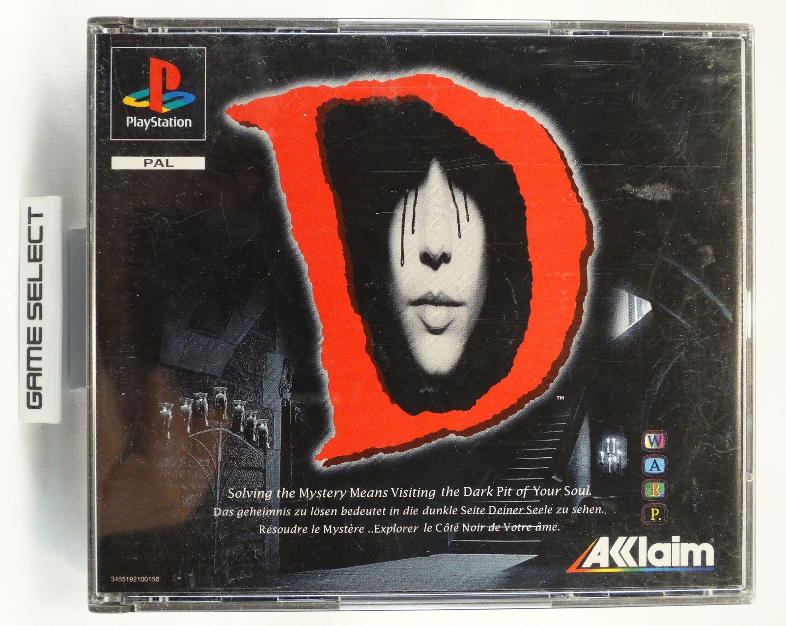 D Horror Warp playstation 1 2 3 one ps1 ps2 ps3 pal Eur – – Original