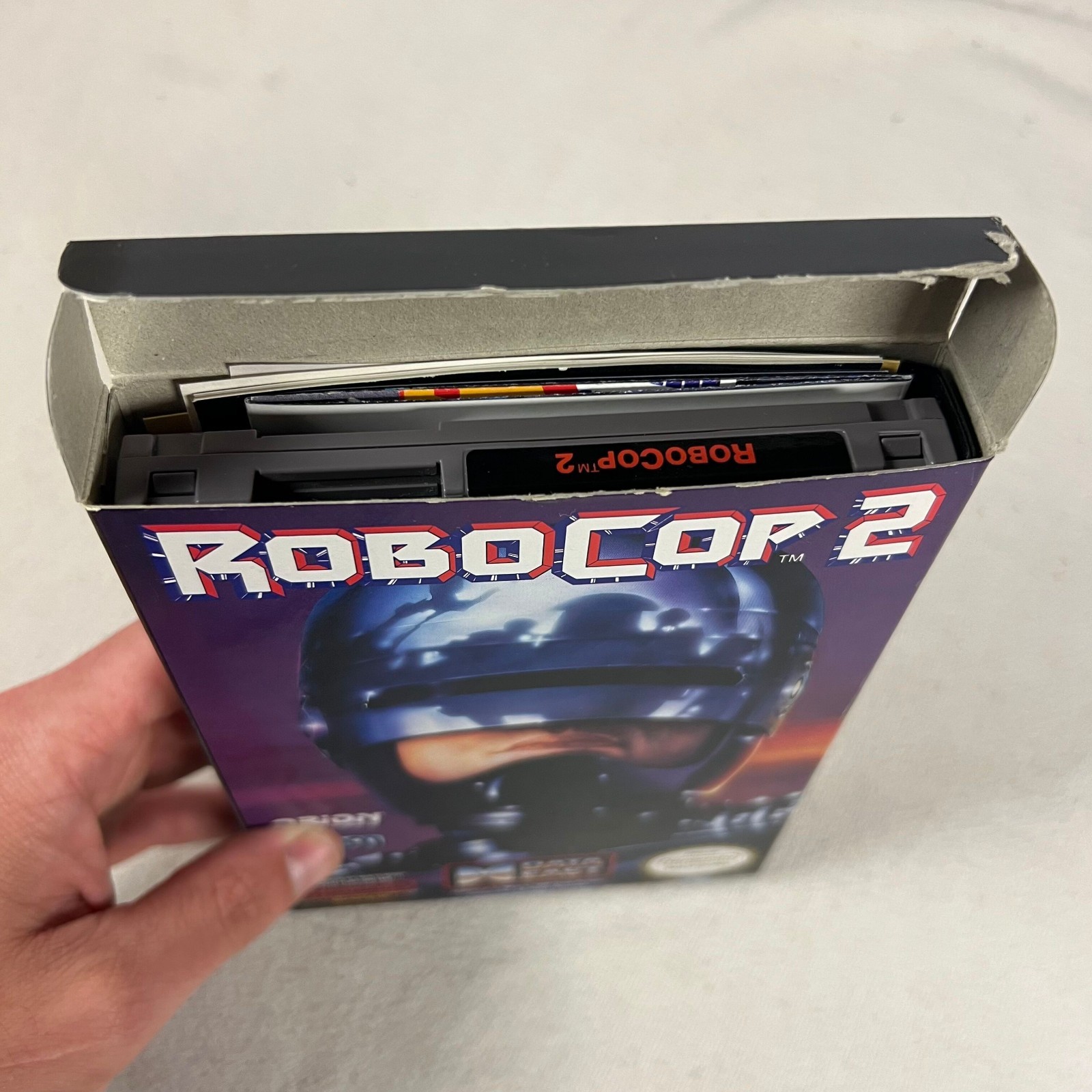 RoboCop 2 (Nintendo Entertainment System, 1991) CIB Complete Manual Inserts