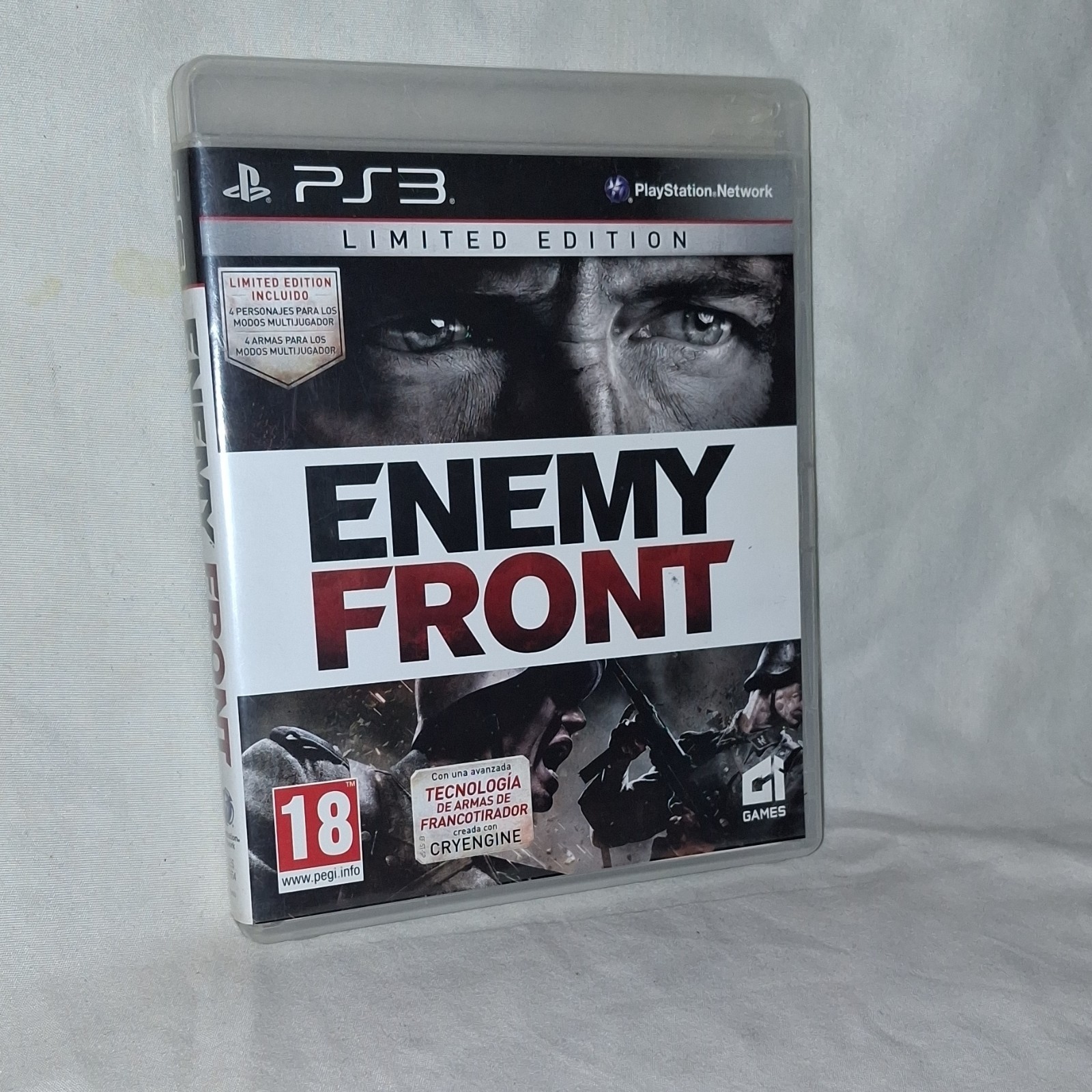 Enemy Front by CI Games Limited Edition Manual Included PS3 PAL PEGI 18 WWII