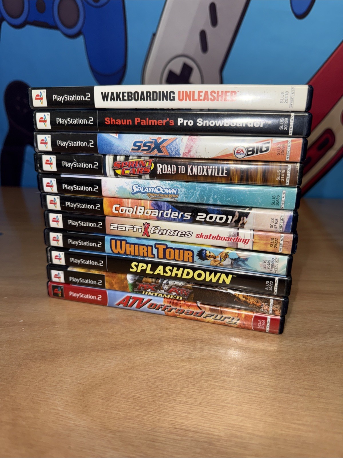 PS2 Game Bundle, 11 Games Extreme Sports Themed
