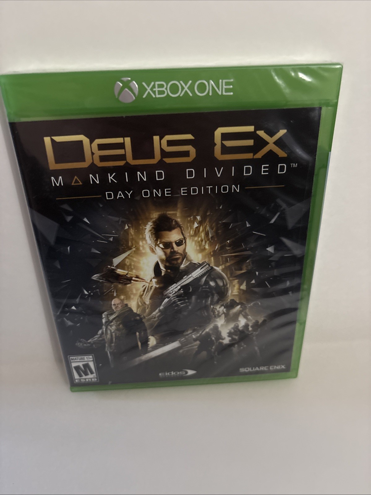 Deus EX Mankind Divided Day One Edition for Xbox One New Sealed U.S. Shipper