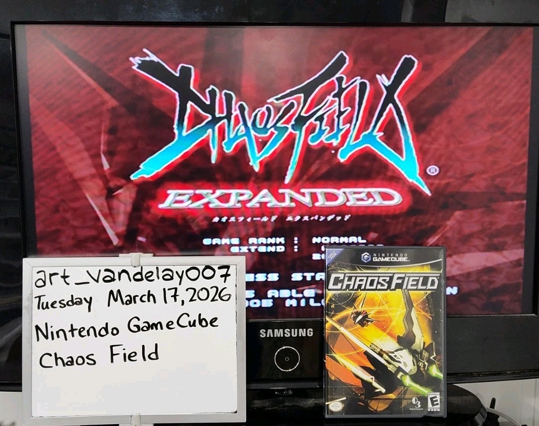 Chaos Field – (GameCube, 2005) *CIB* Great Condition* Black Label* Tested!
