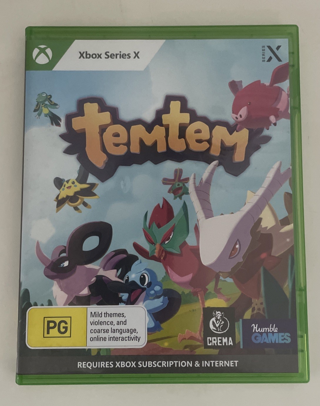 Temtem Xbox Series X Game Rated PG Internet & Xbox Subscription Required New