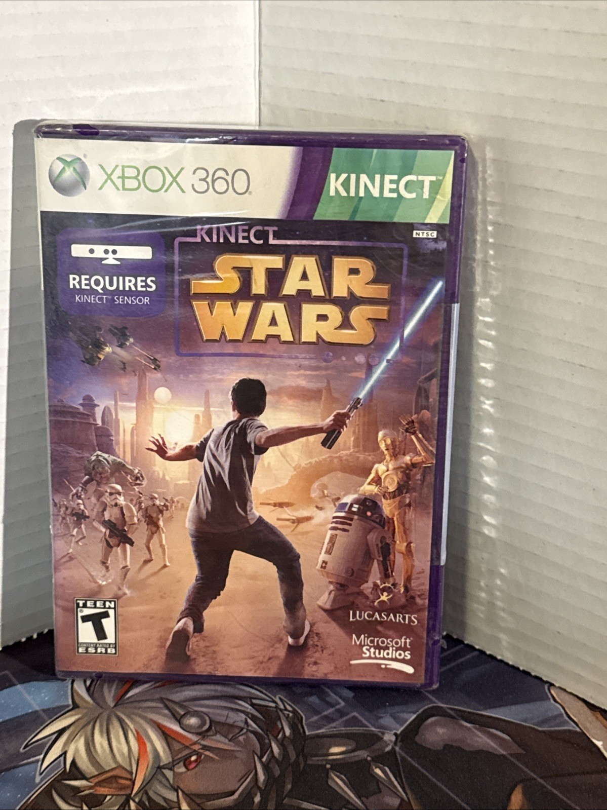 Brand New Kinect Star Wars (Microsoft Xbox 360, 2012) LucasArts Damaged Seal