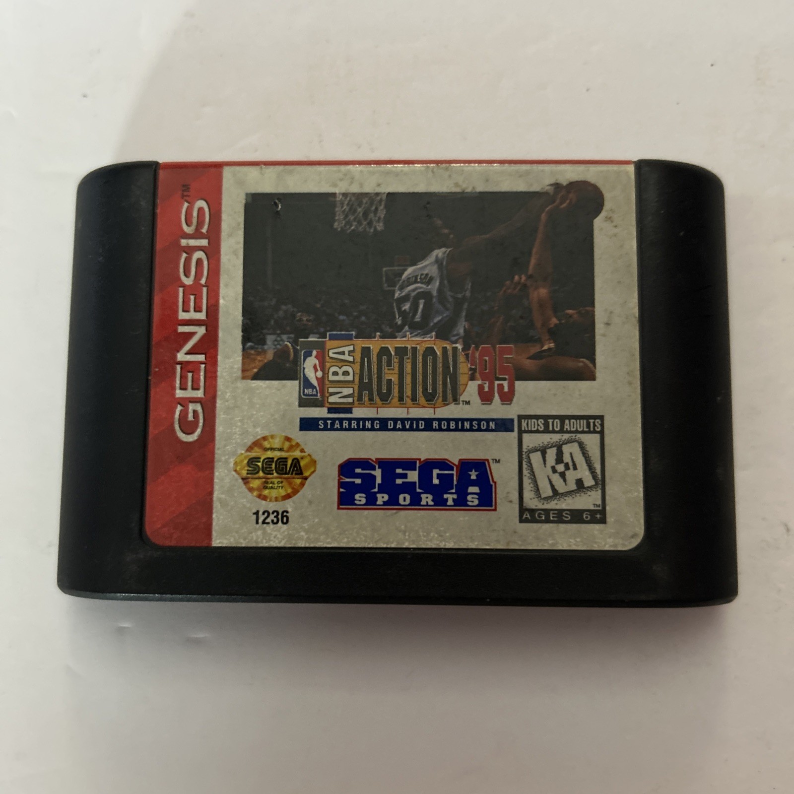 NBA Action ’95 Starring David Robinson (Sega Genesis, 1995)