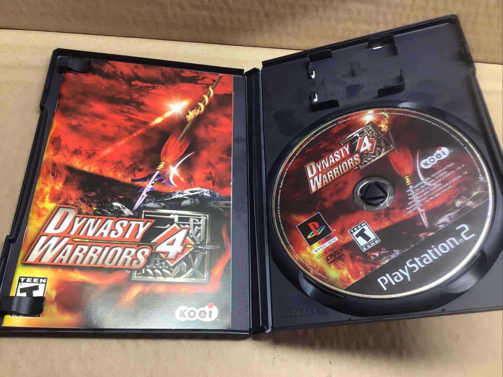 Dynasty Warriors 4 (Sony PlayStation 2, 2003)