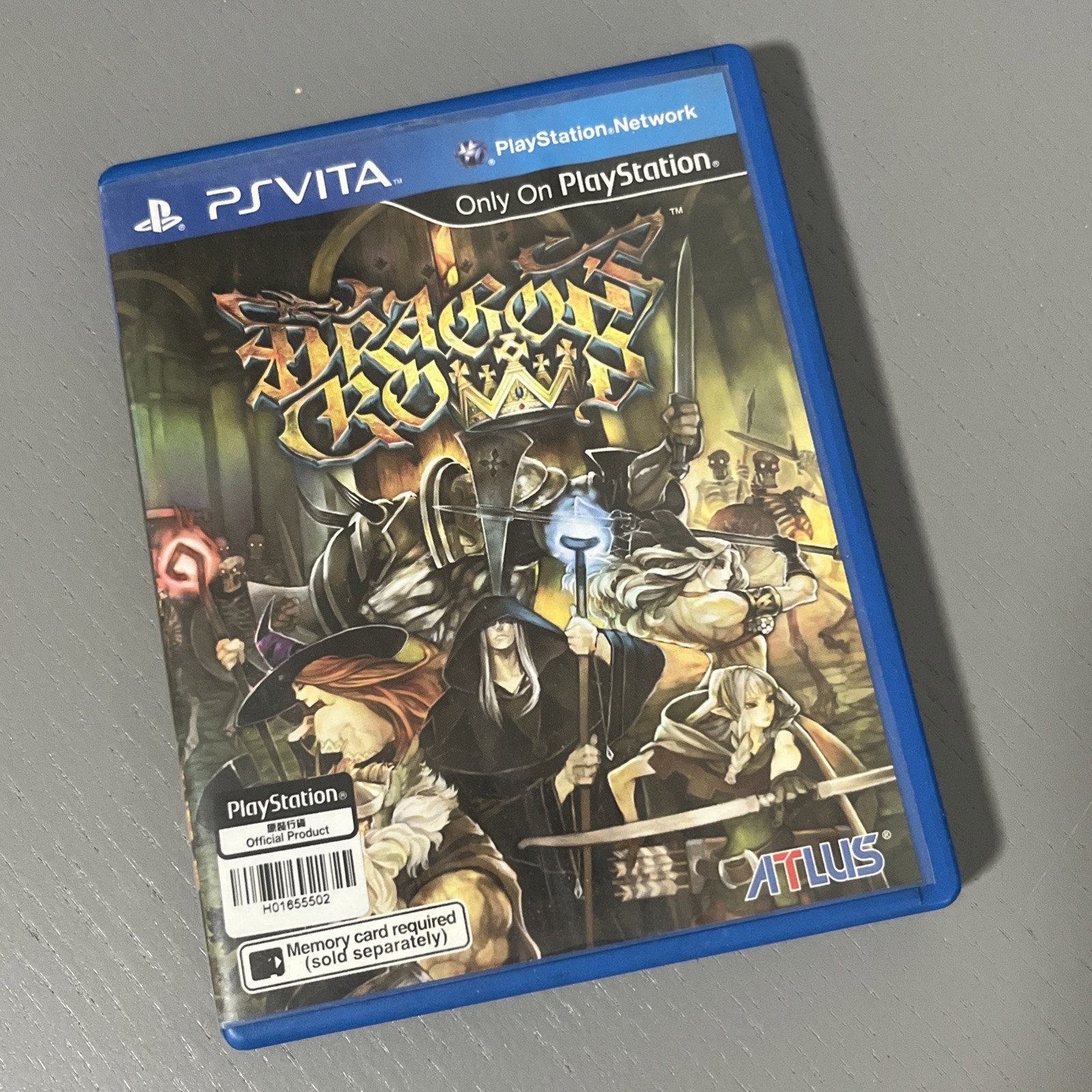 Asian English Version Dragon’s Crown PS Vita Used Tested Region Free