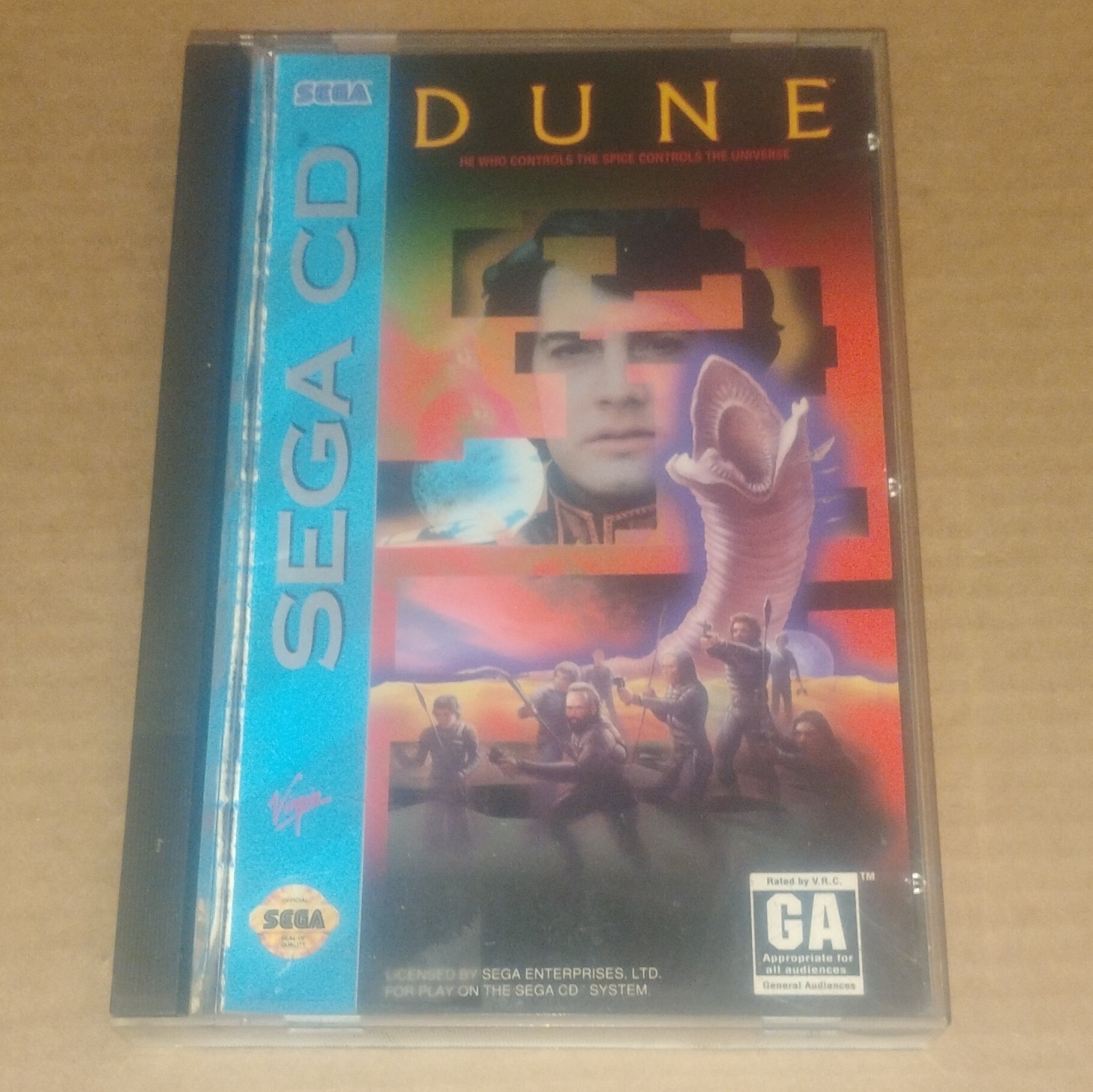 Virgin Interactive Dune Sega CD Action & Adventure Manual Included 1993