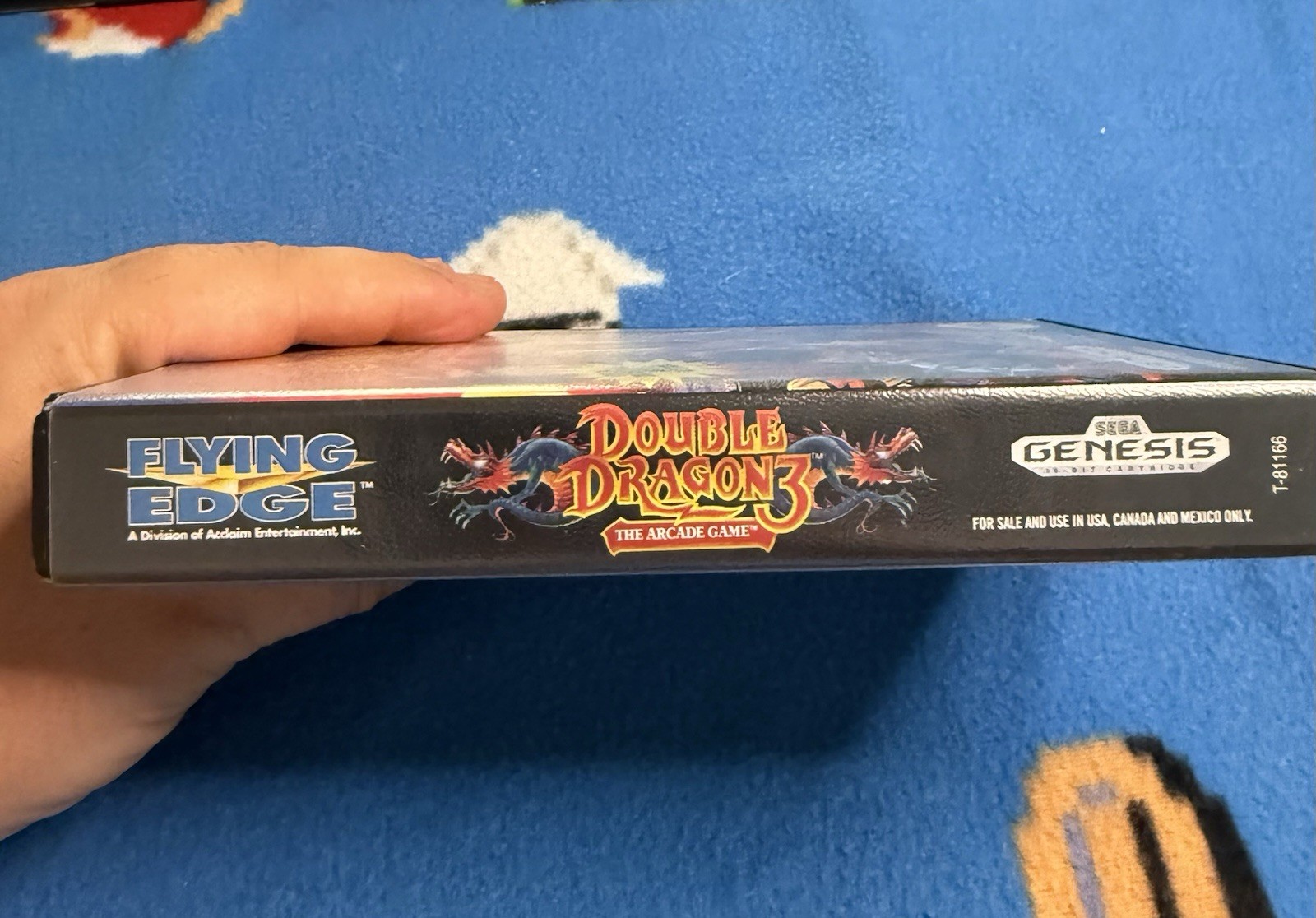 Double Dragon iii 3 The Arcade Game Sega Genesis Cib