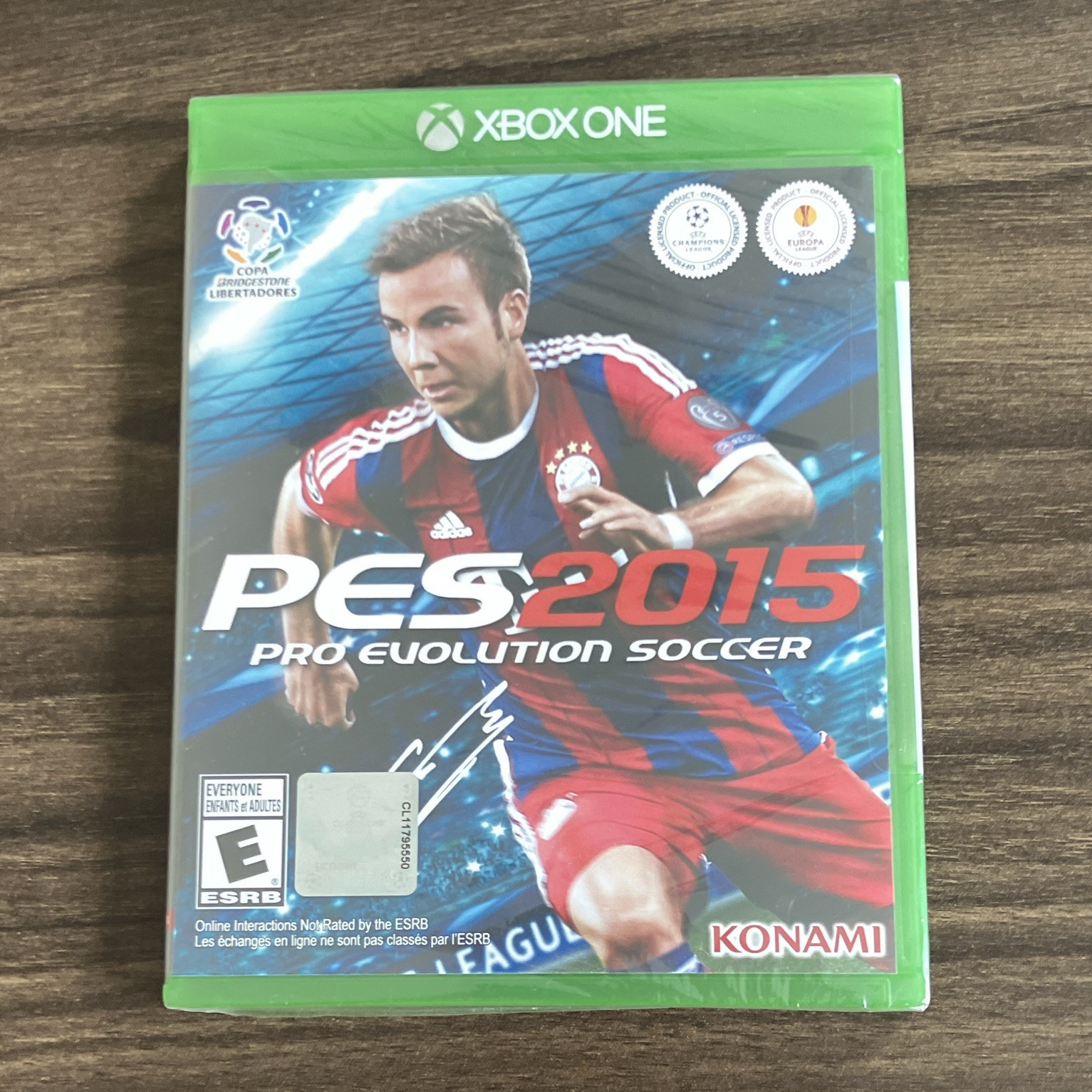 PES 2015 Pro Evolution Soccer Xbox One, Factory Sealed Brand New CIB