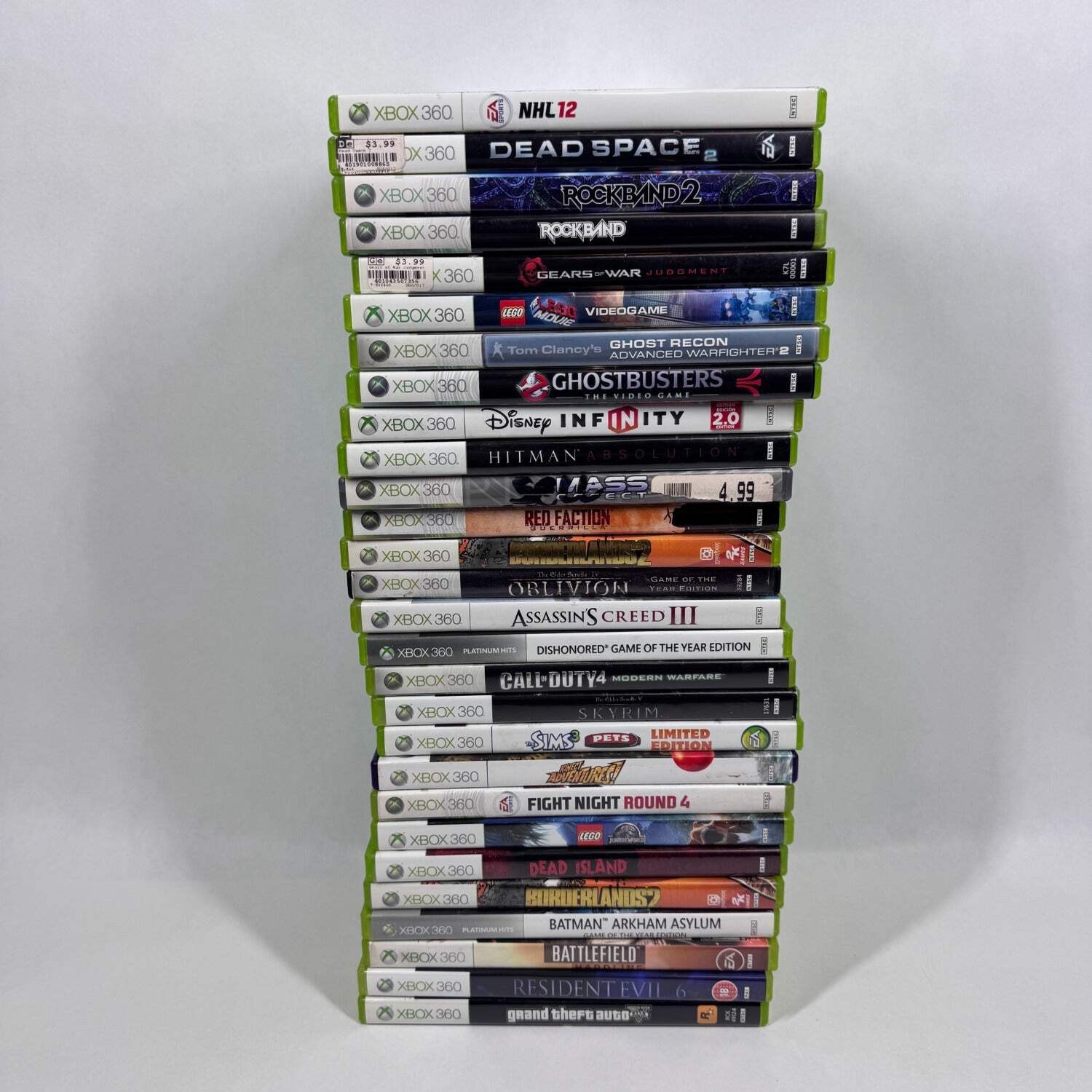 Lot of 27 Microsoft Xbox 360 Games