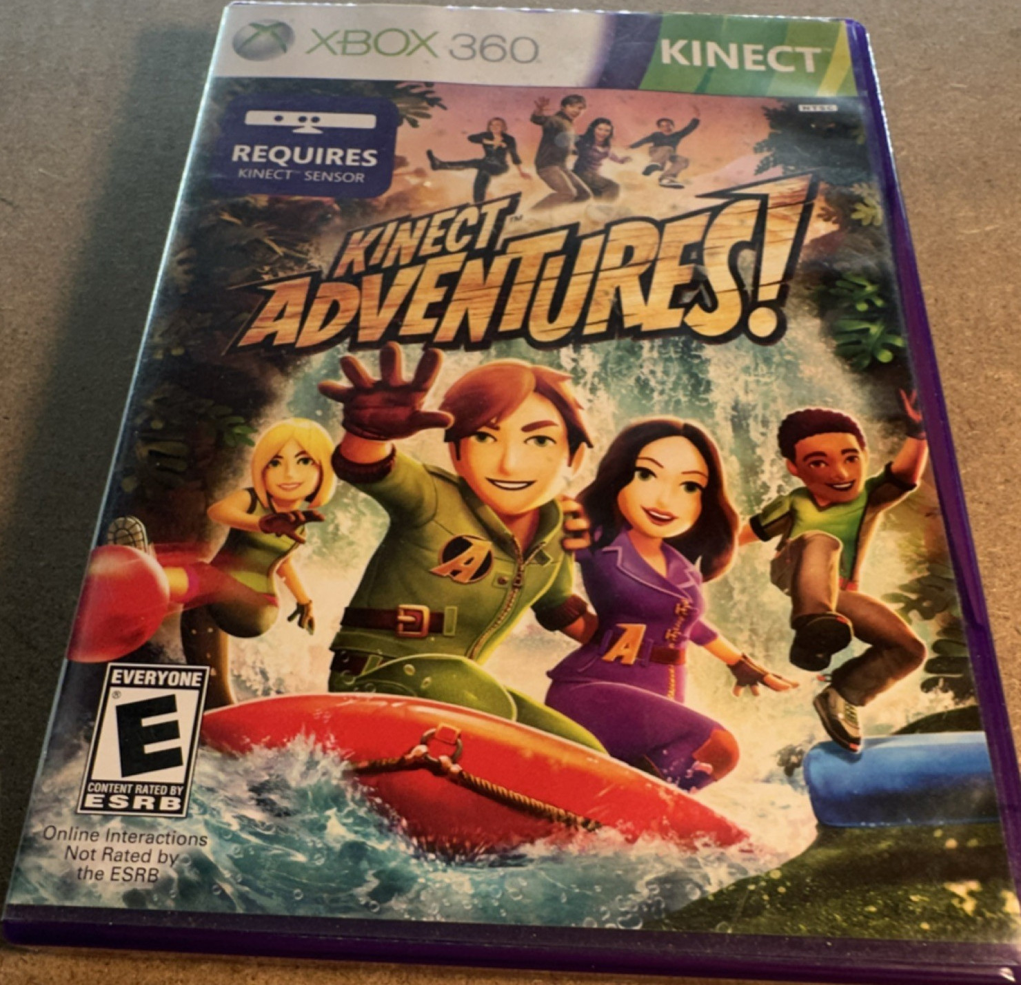 Microsoft Game Studios Kinect Adventures! Xbox 360 Manual Multiplayer Kinect