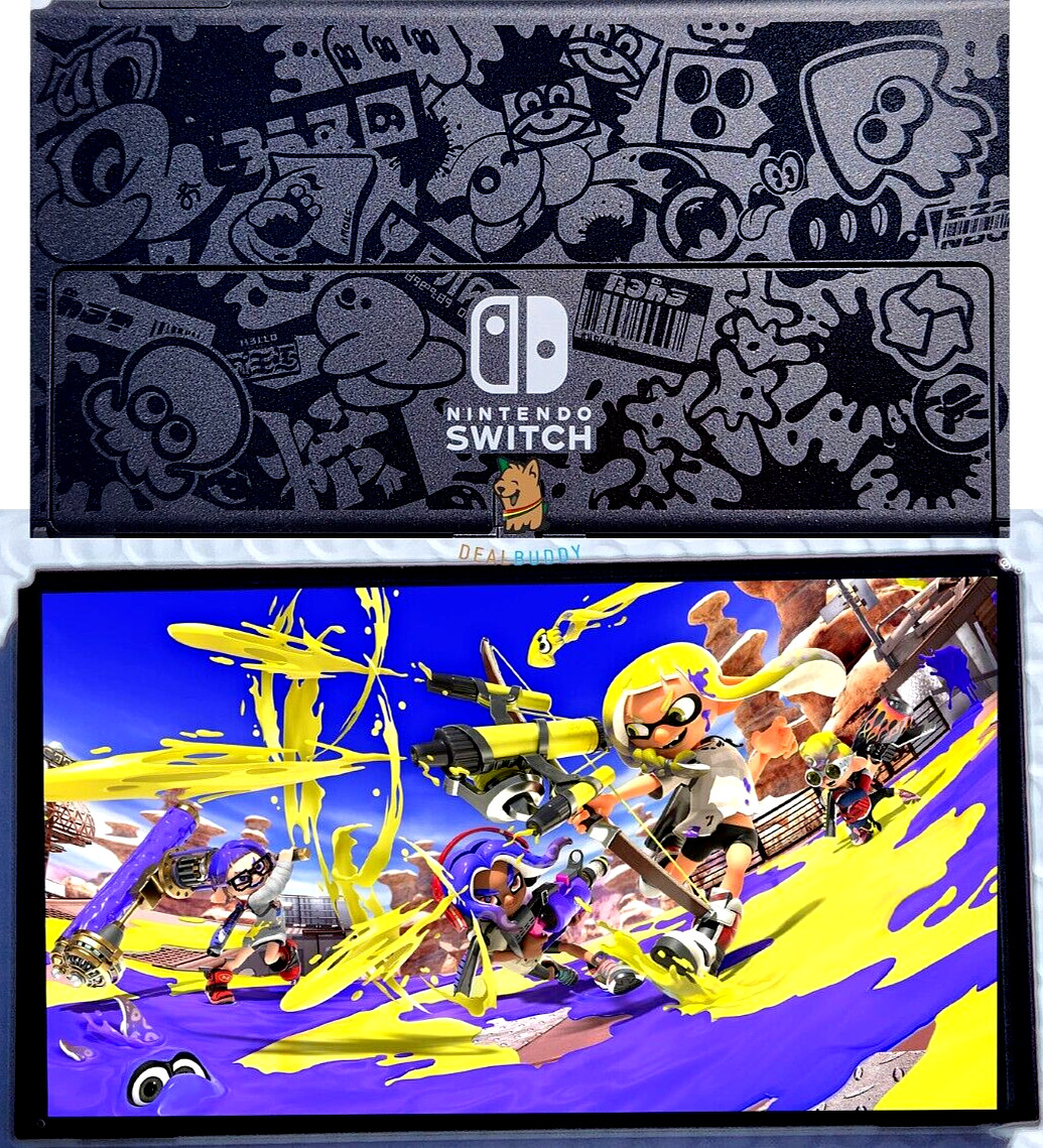 🔥 [OLED SPLATOON 3 TABLET ONLY] Nintendo Switch 64GB Console Replacement System