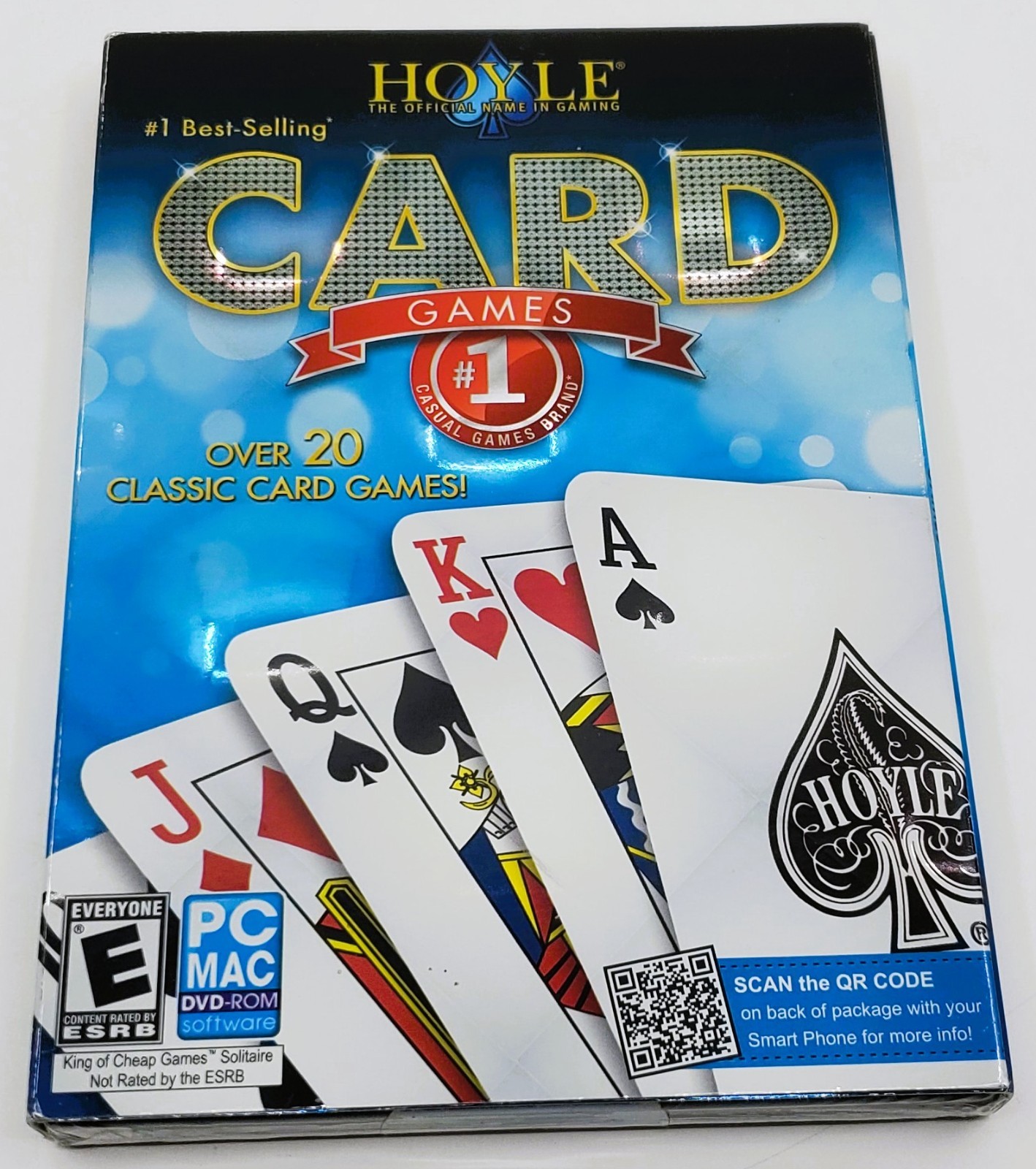 Hoyle Card Games (Windows XP Vista 7 8/Mac) *NEW SEALED Poker Hearts Bridge