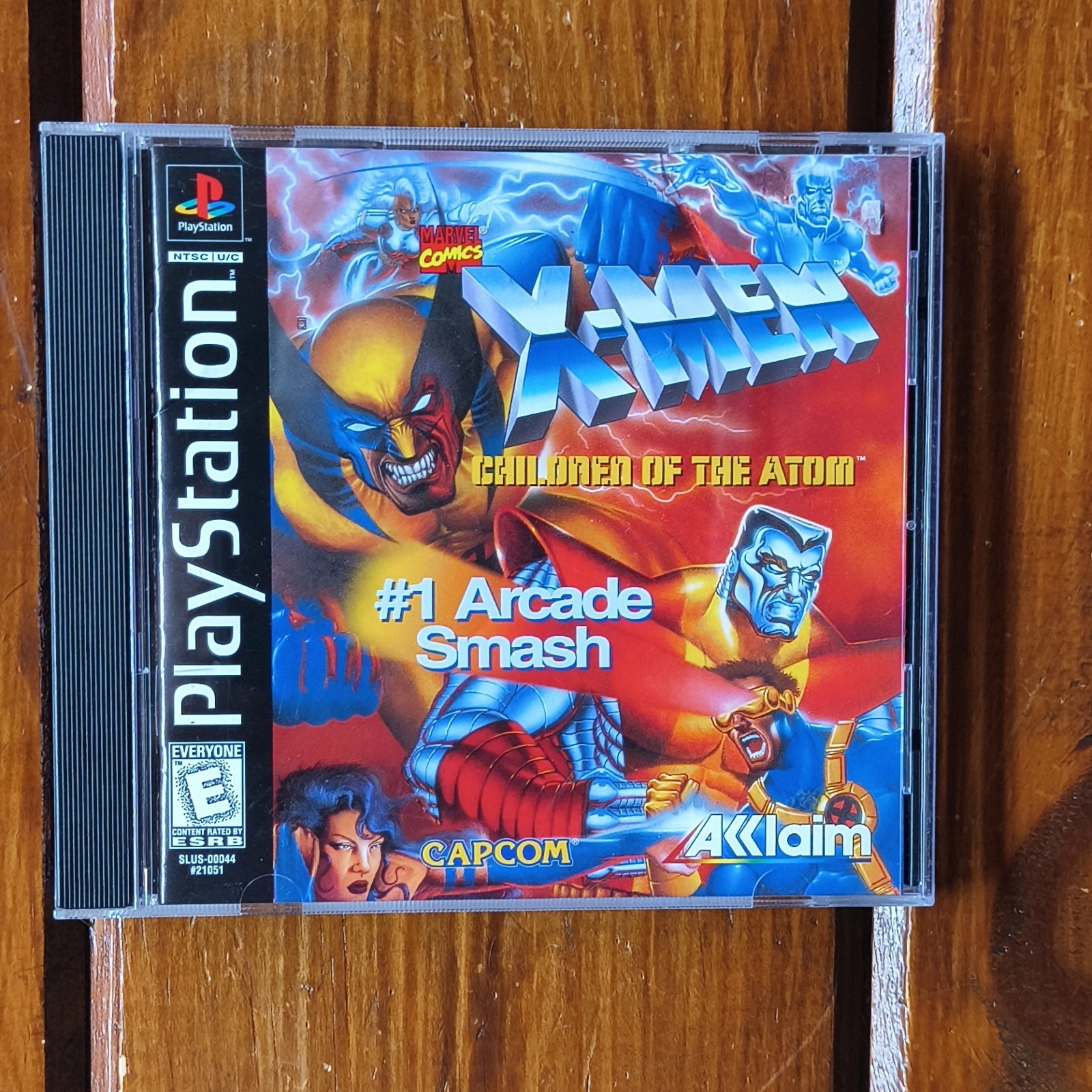 X-Men: Children of the Atom Sony PlayStation 1, 1998, Complete.