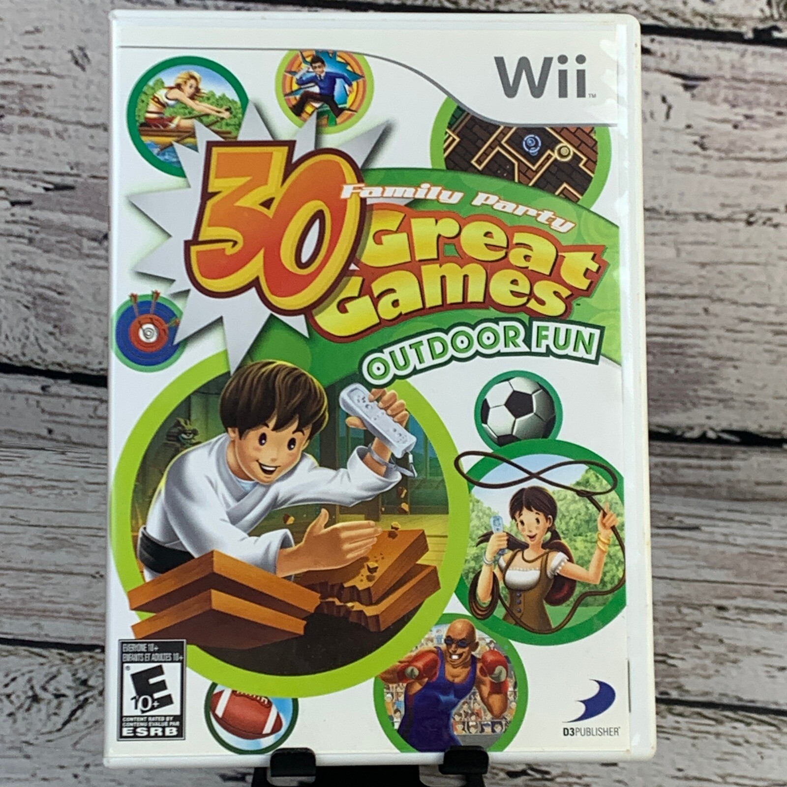 30 Great Games Family Party Outdoor Fun Nintendo Wii Game Complete