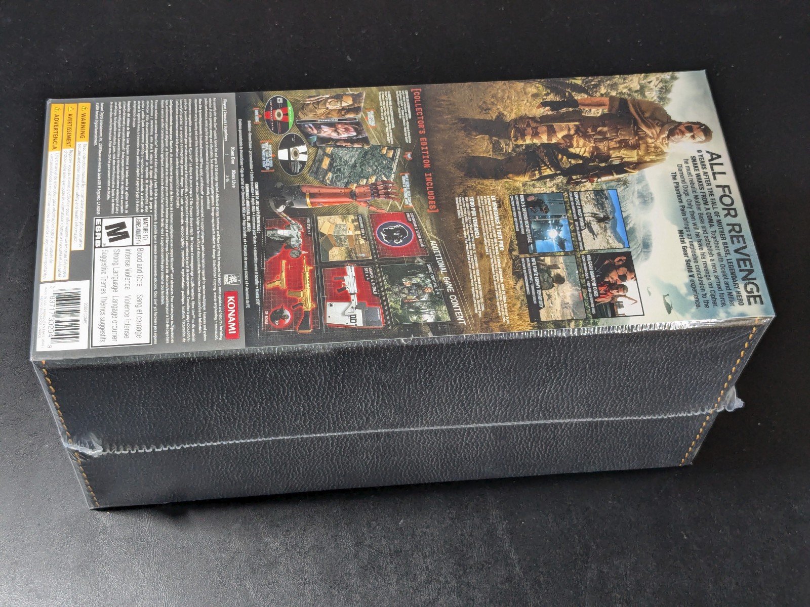 💥 METAL GEAR SOLID THE PHANTOM PAIN Collectors Edition Factory Sealed XBOX 1💥