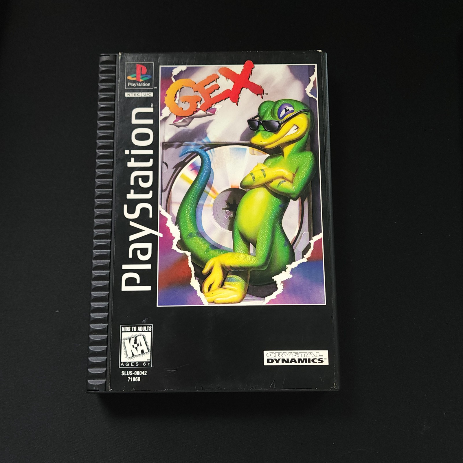 Gex (Sony PlayStation 1) PS1 Long Box CIB Complete Tested w/ Manual & Reg Card