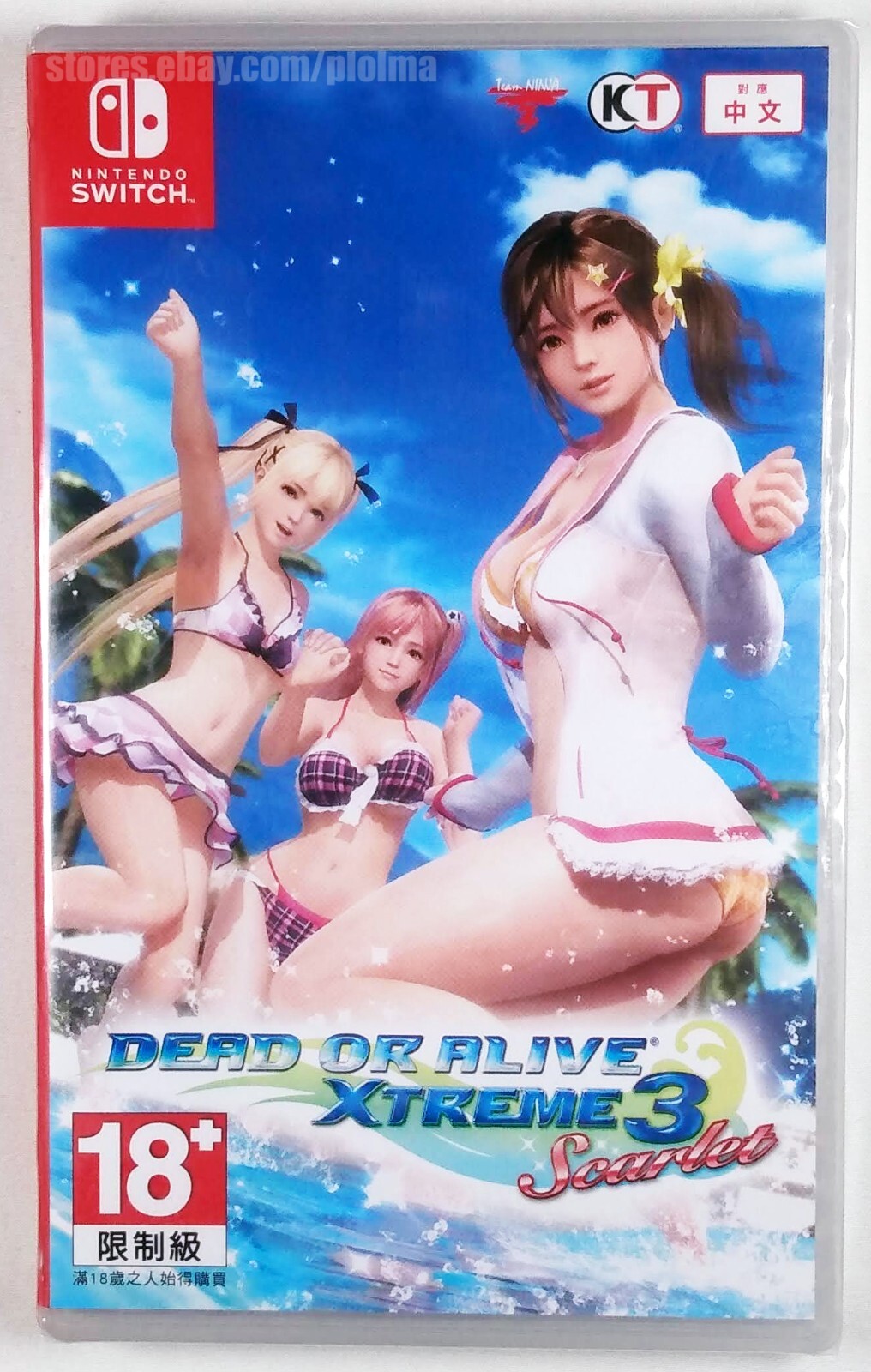 Dead or Alive Xtreme 3: Scarlet Brand New NINTENDO SWITCH Game ASIAN IMPORT