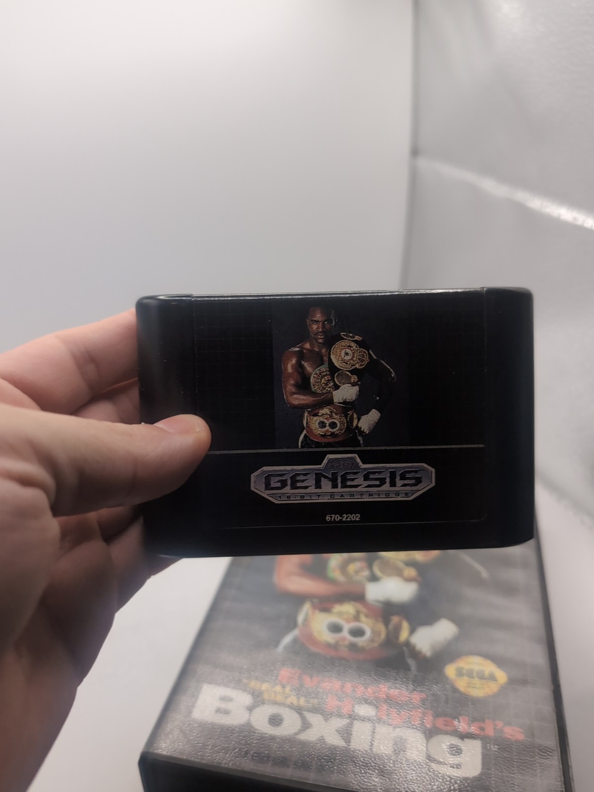 Evander ”Real Deal” Holyfield Boxing Sega Genesis Complete in Box