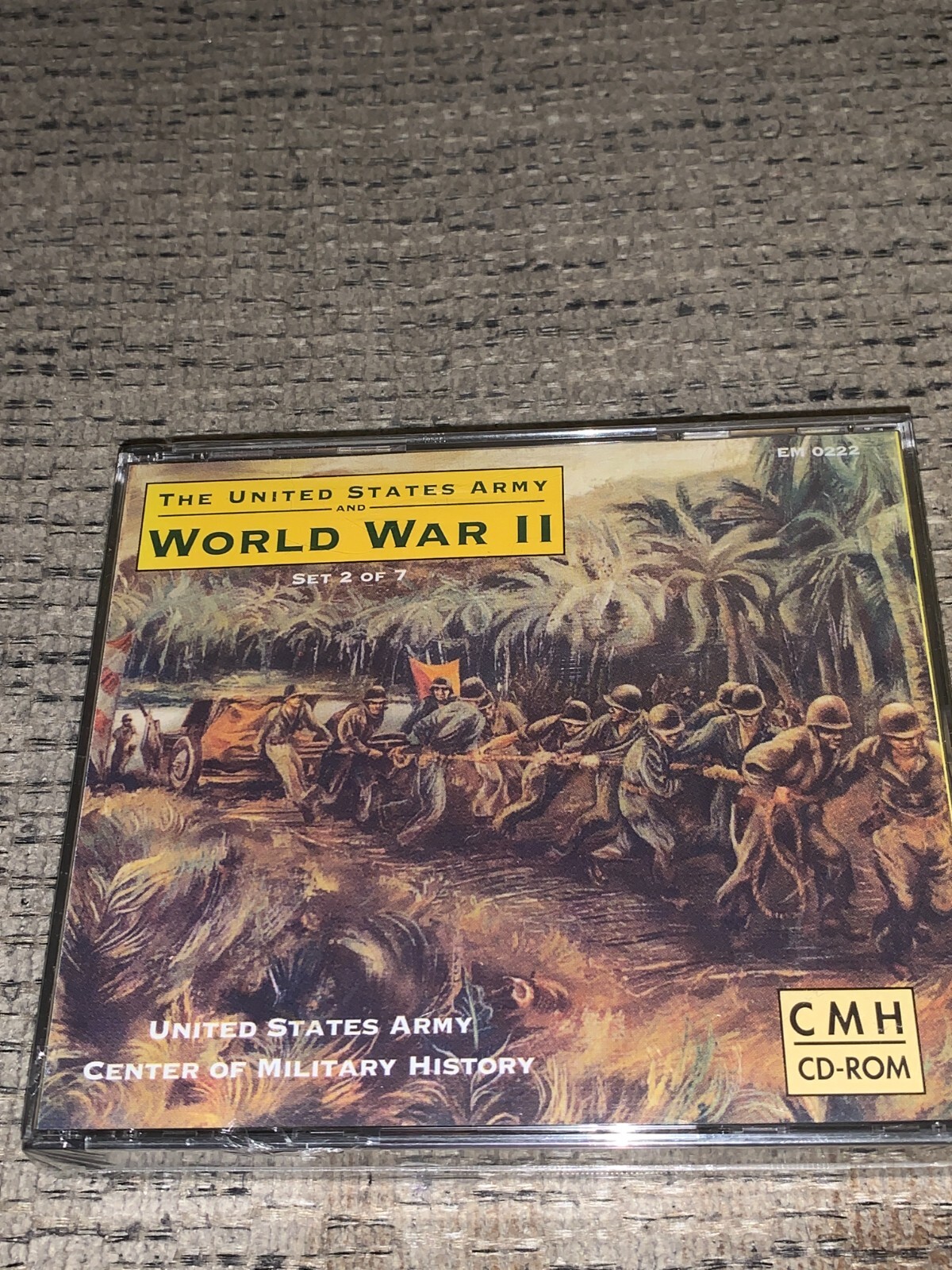 The UNITED STATES ARMY IN WORLD WAR 2 (EM 0222) CMH – CD-ROM