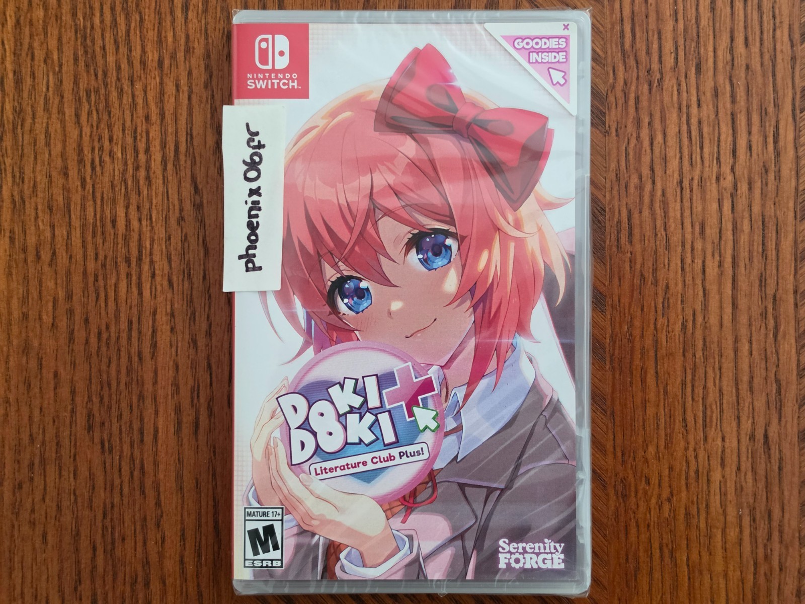 New! Doki Doki Literature Club! Sayori’s Convention Exclusive (Nintendo Switch)
