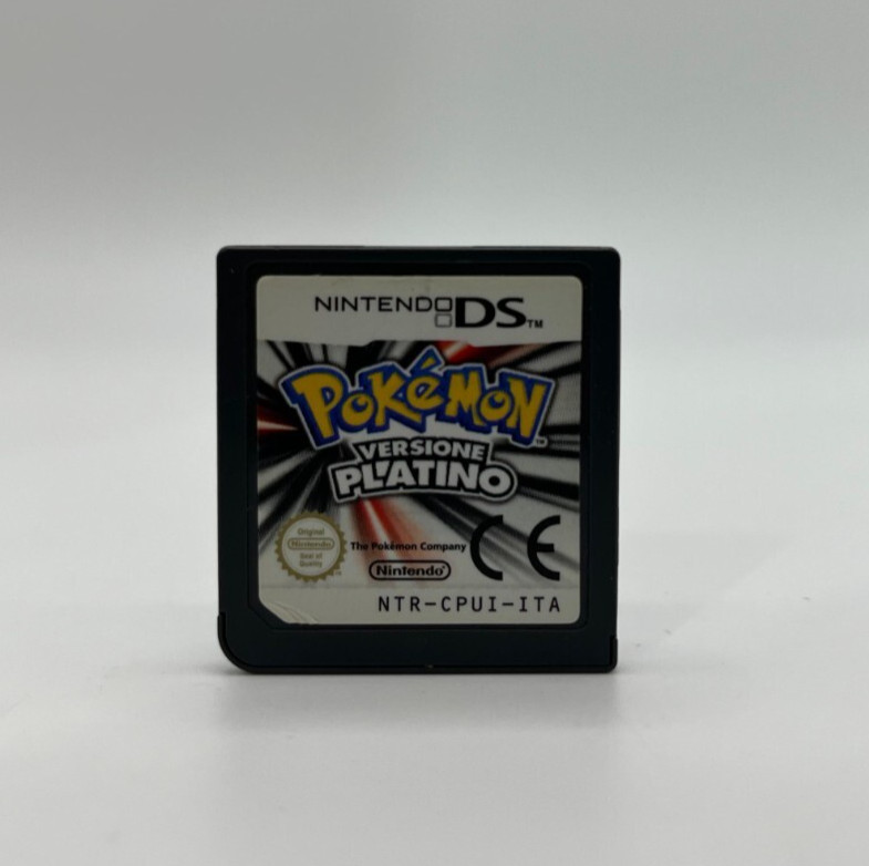 Pokemon Platinum Nintendo DS 2DS 3DS Nds Game WORKING ita ITALIAN guaranteed
