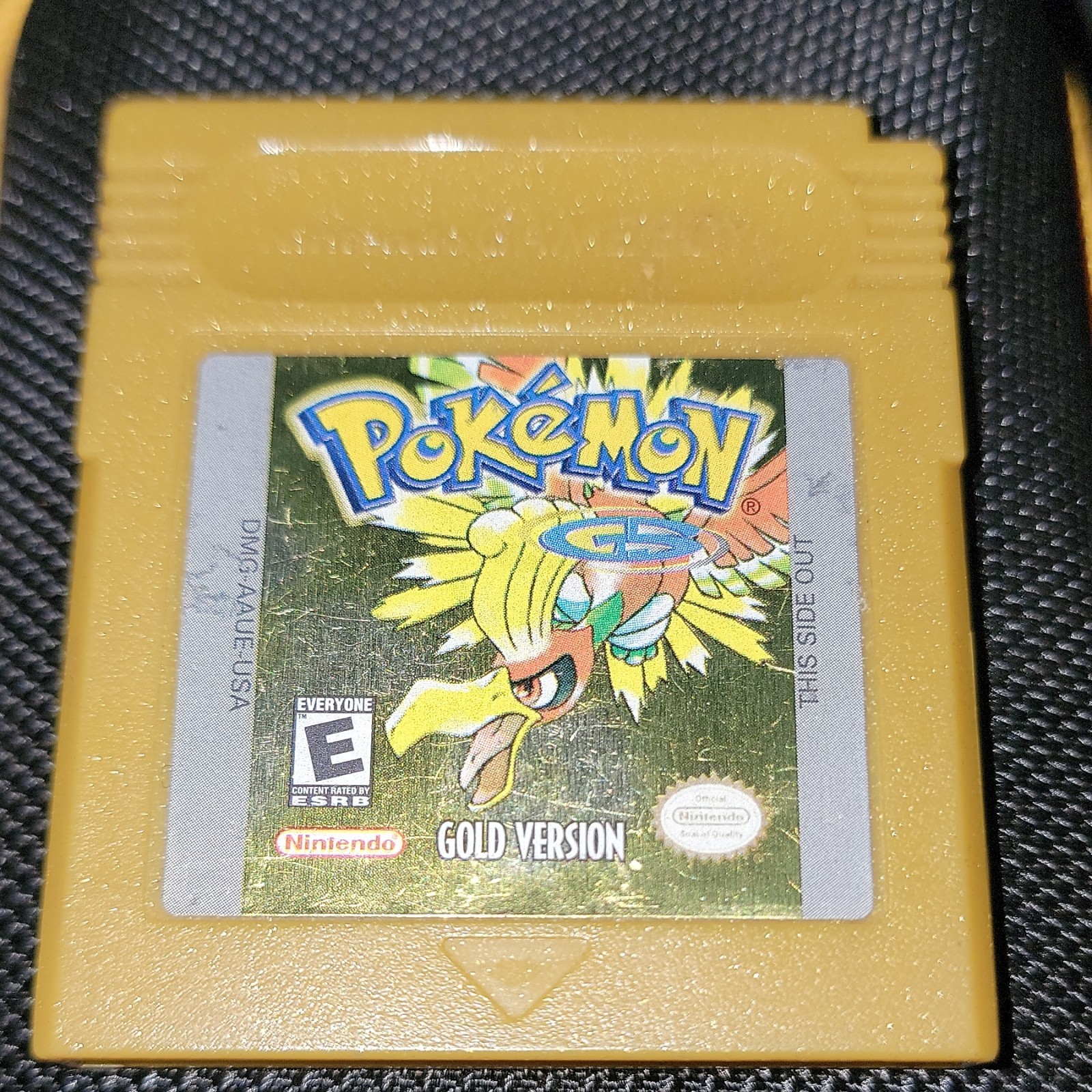 Nintendo Pokémon Gold Version Role Playing Game Boy Color NTSC-U/C E-Everyone