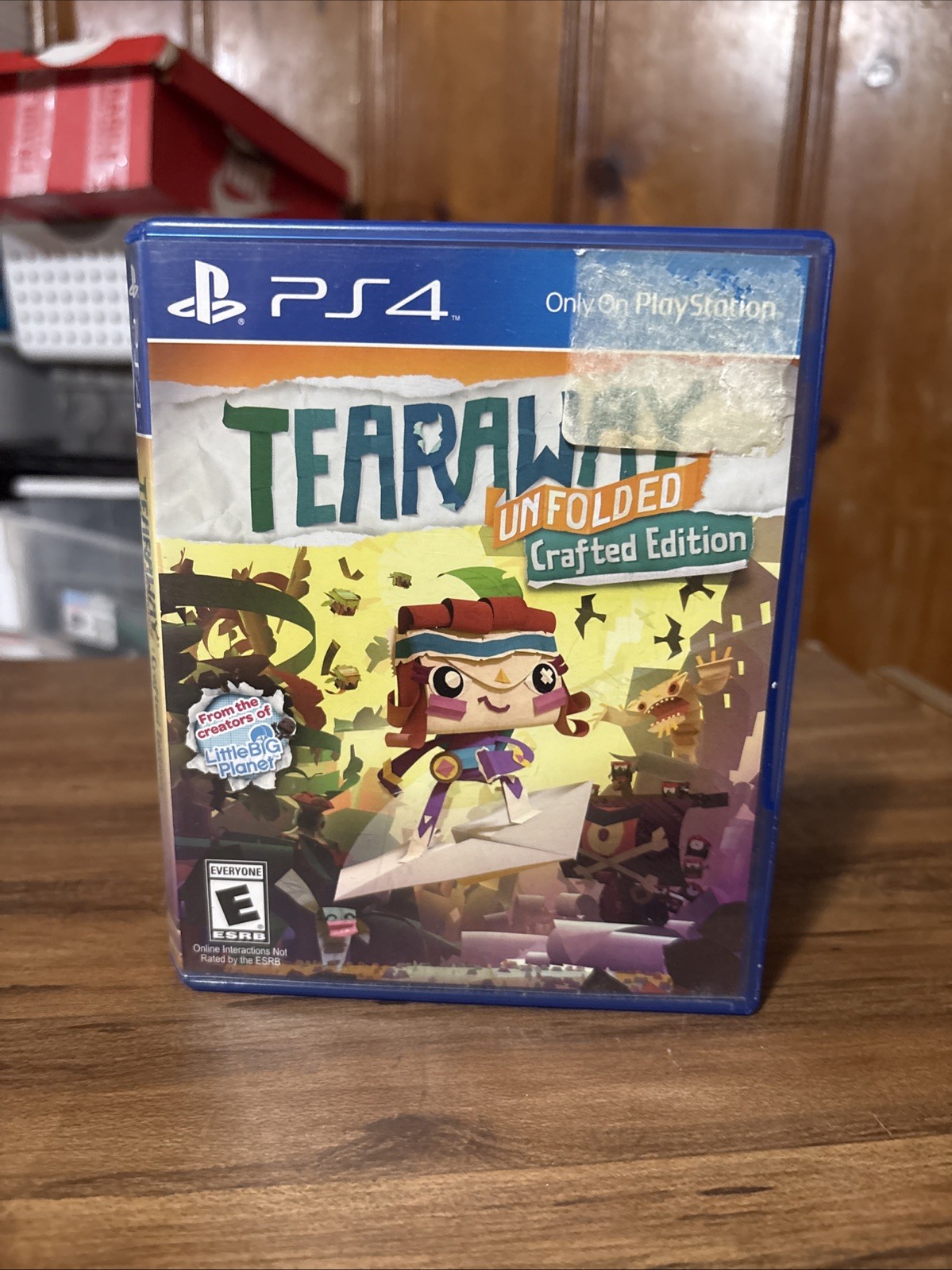 TESTED 9/10 DISC Tearaway Unfolded: Crafted Edition Sony PlayStation 4 PS4