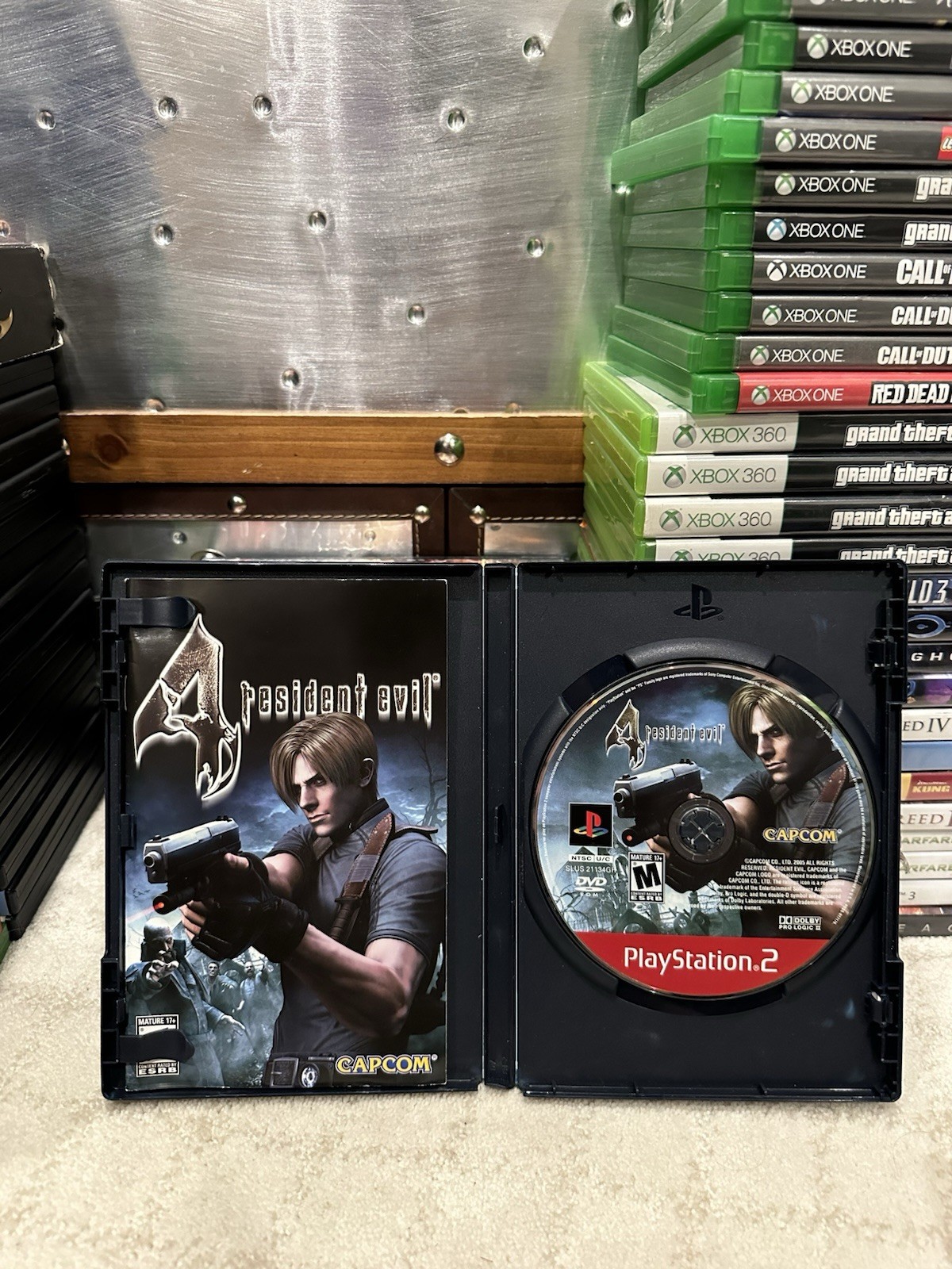Resident Evil 4 (Sony Playstation 2, PS2) Complete CIB Tested