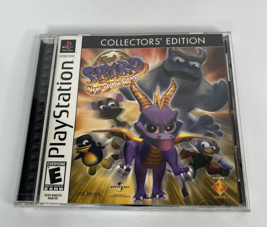 Spyro Year of the Dragon (Sony PlayStation 1, 2000) PS1 Complete