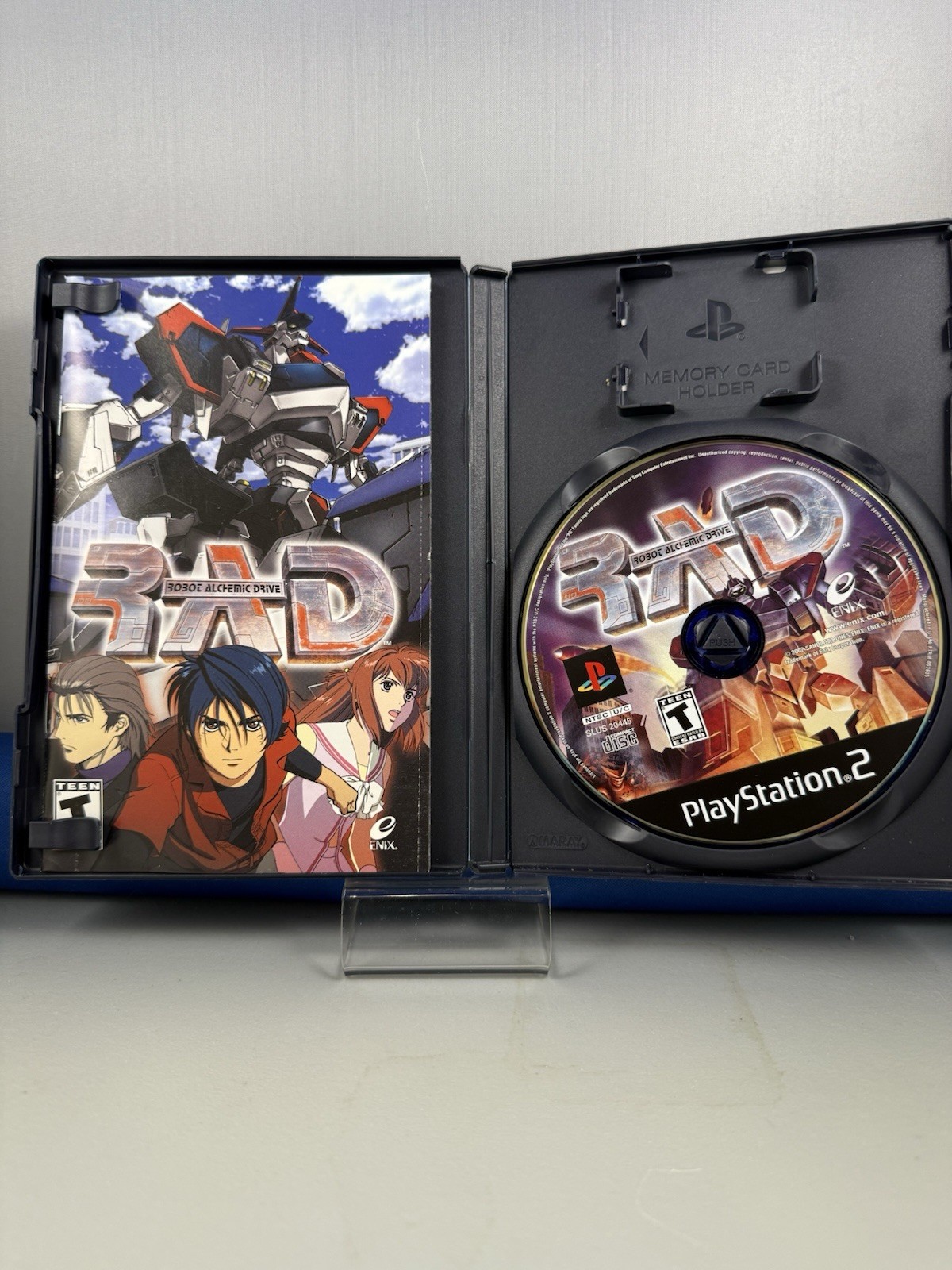 RAD Robot Alchemic Drive – PS2 – CIB Complete w / Registration MINT Fast Shippin