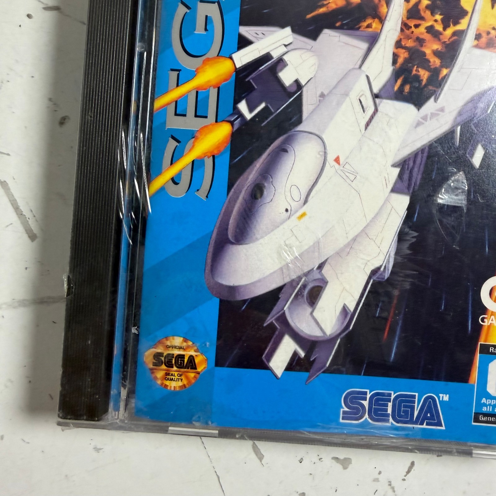 Silpheed (Sega CD, 1993) Game Arts Third-Person Shooter Video Game NEW