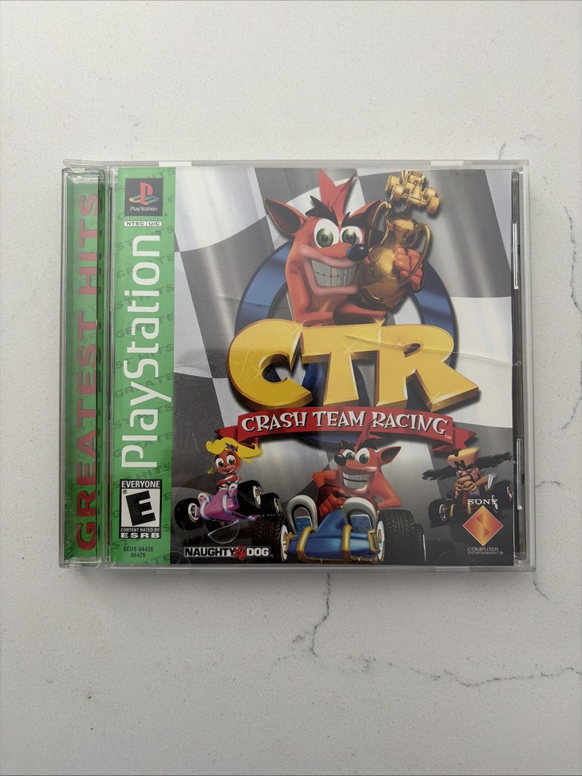 CTR: Crash Team Racing (PlayStation 1 PS1, 1999) ☆ Complete ☆