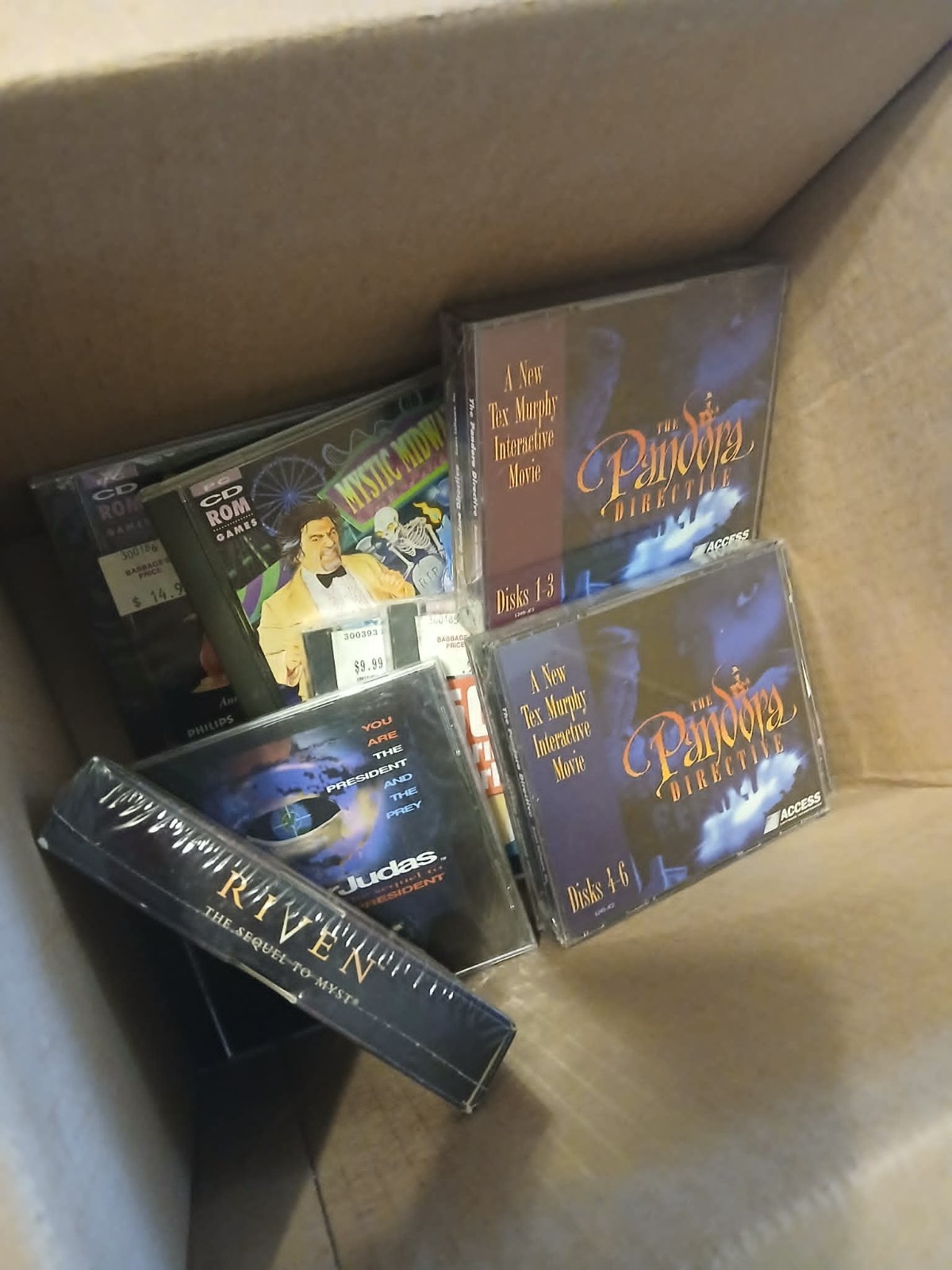 Sealed Retro PC Games+ Others (13+ Games)
