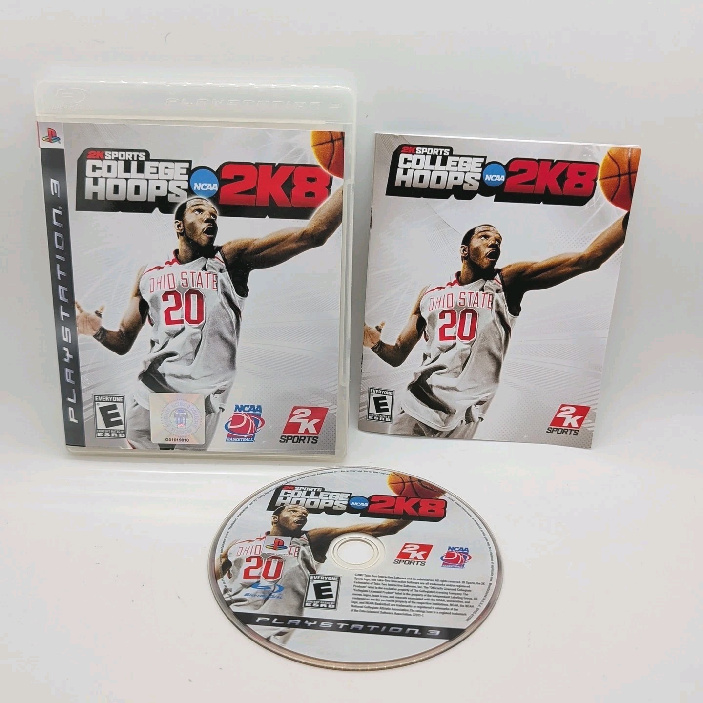 College Hoops 2K8 NCAA Basketball Game PS3 (Sony PlayStation) CIB & Tested HTF