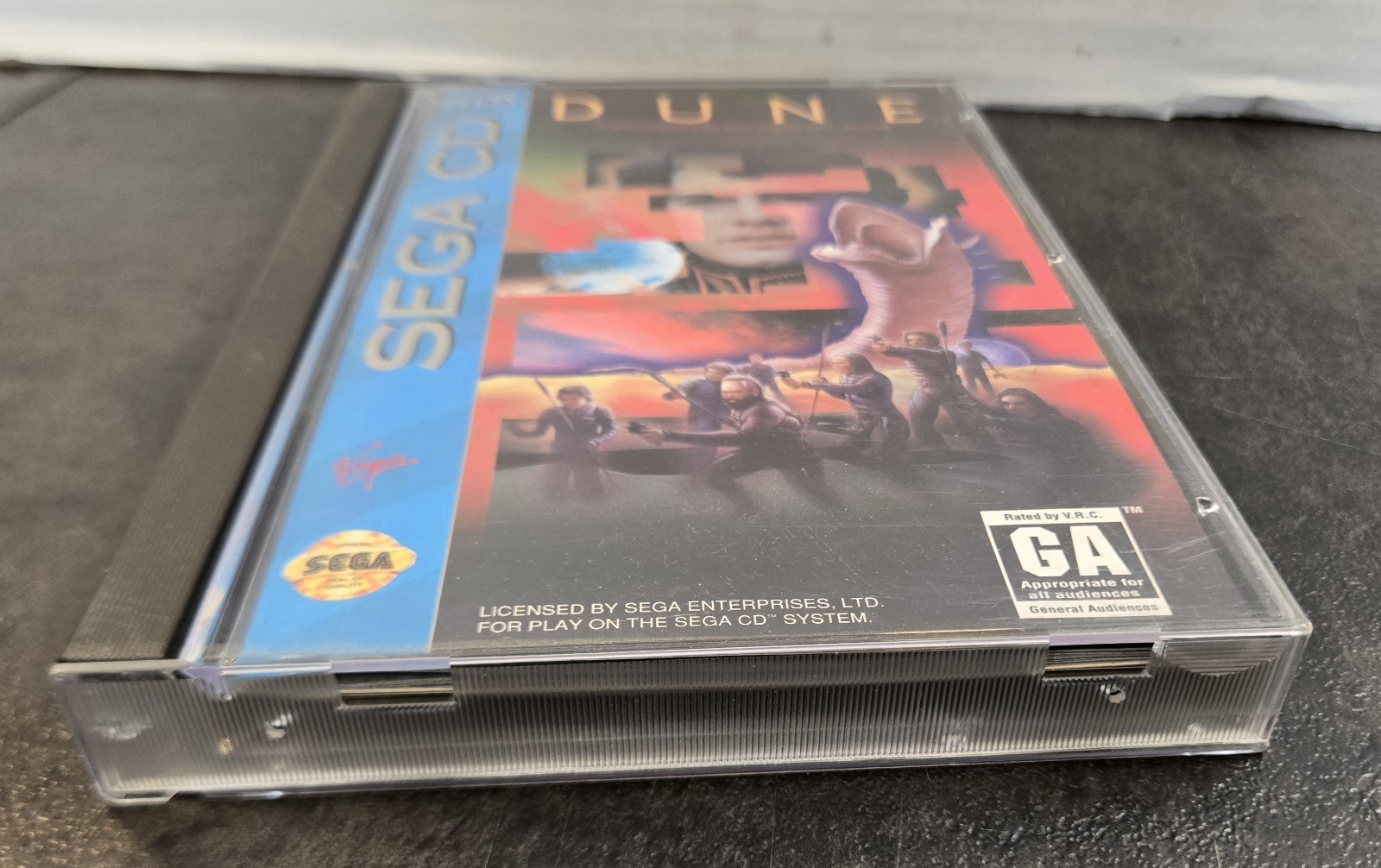1994 SEGA CD DUNE GAME TESTED WORKS NICE VIRGIN AWESOME