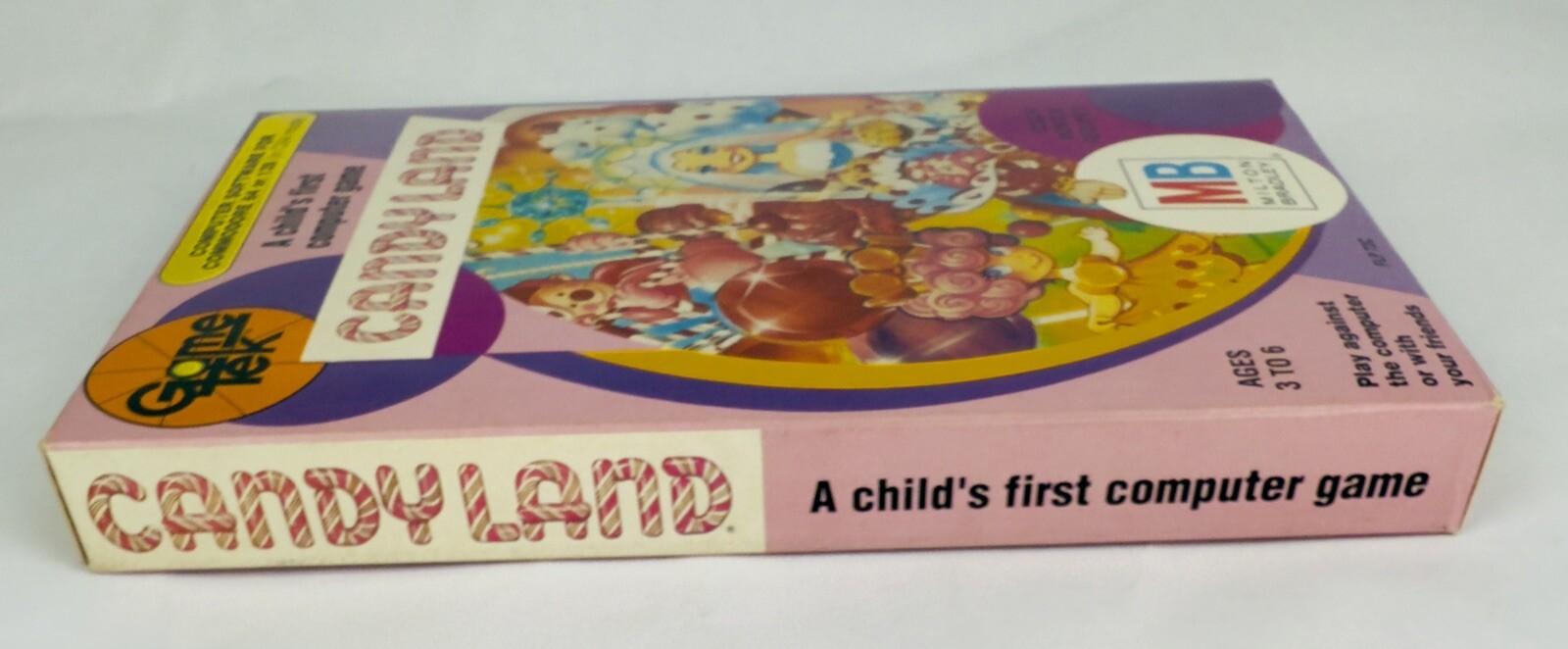 CLASSIC: Candy Land by GameTek and Milton Bradley for Commodore 64/128 CIB