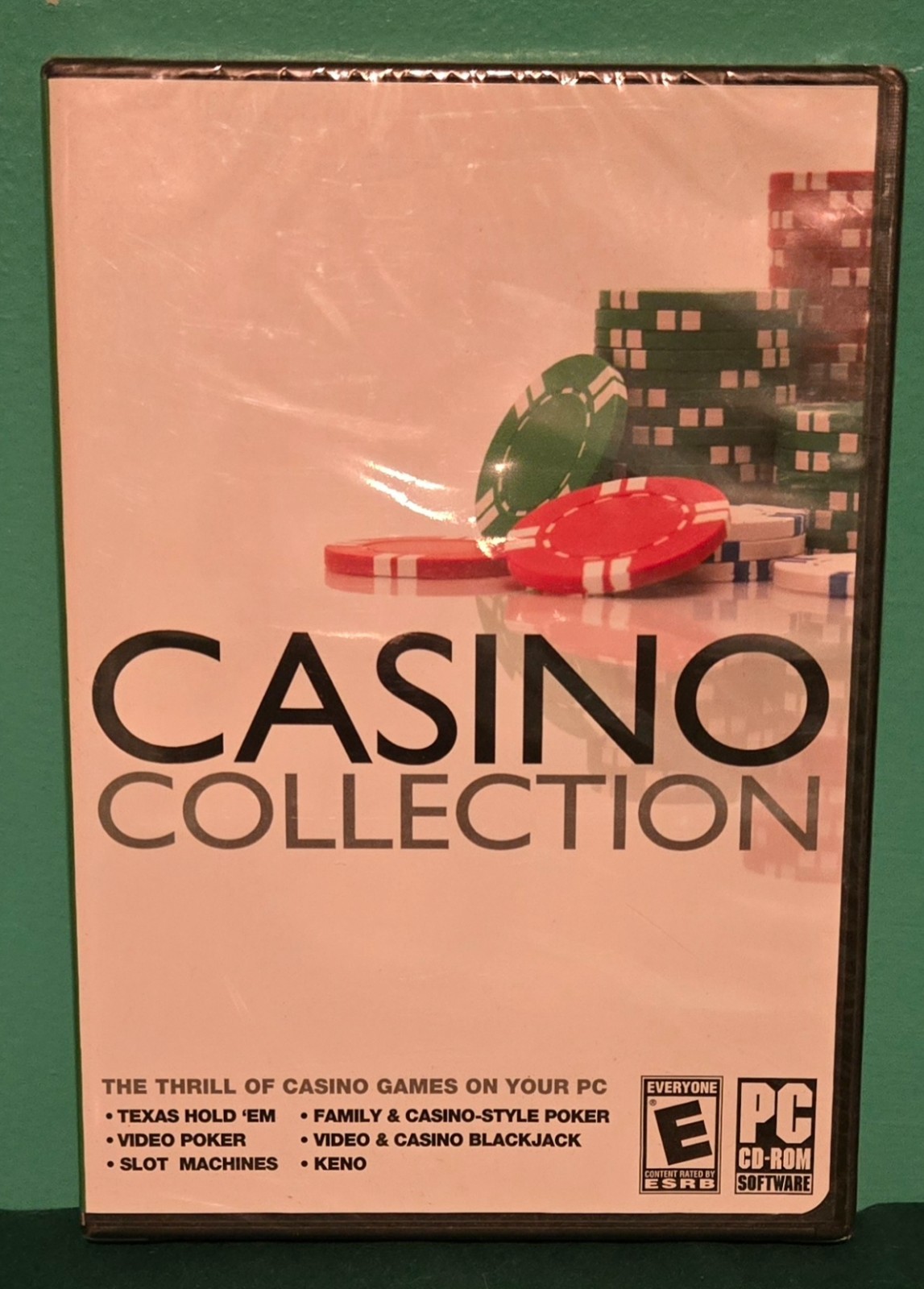 On Hand Casino Collection PC CD Rom Software 2011- Brand New/Sealed