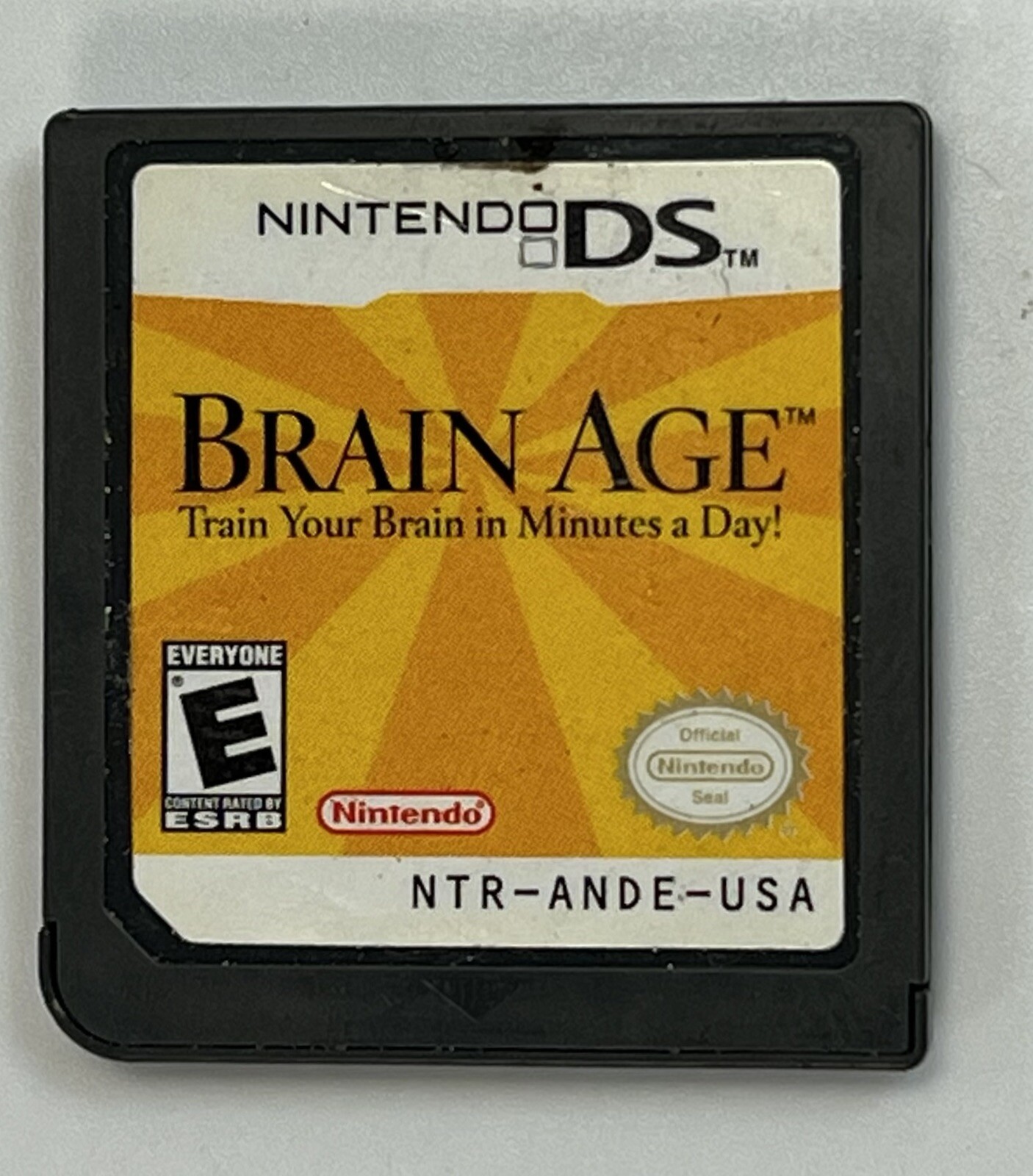 Brain Age Nintendo DS 2DS 3DS *Cartridge Only*