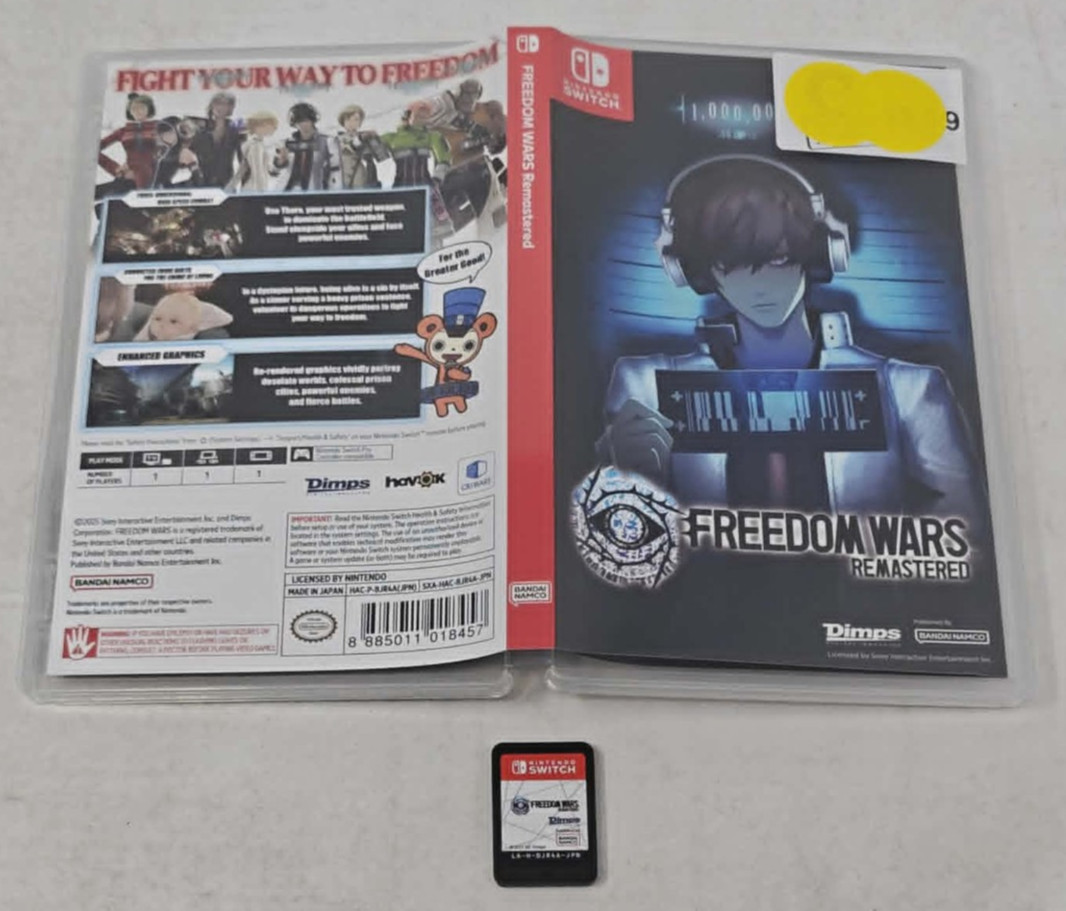 SW Freedom Wars Remastered *Tested*Free Shipping*