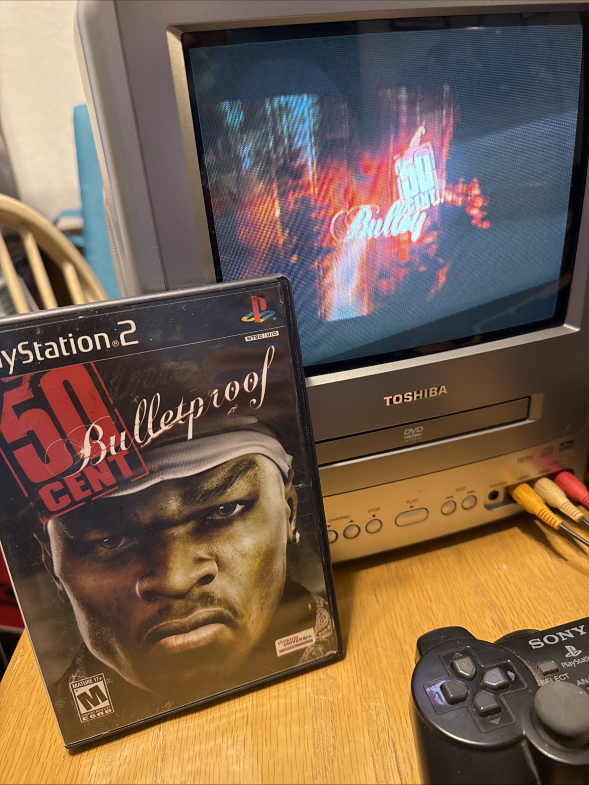 50 Cent: Bulletproof (Sony PlayStation 2, 2005)- CIB with Manual! Tested Works!