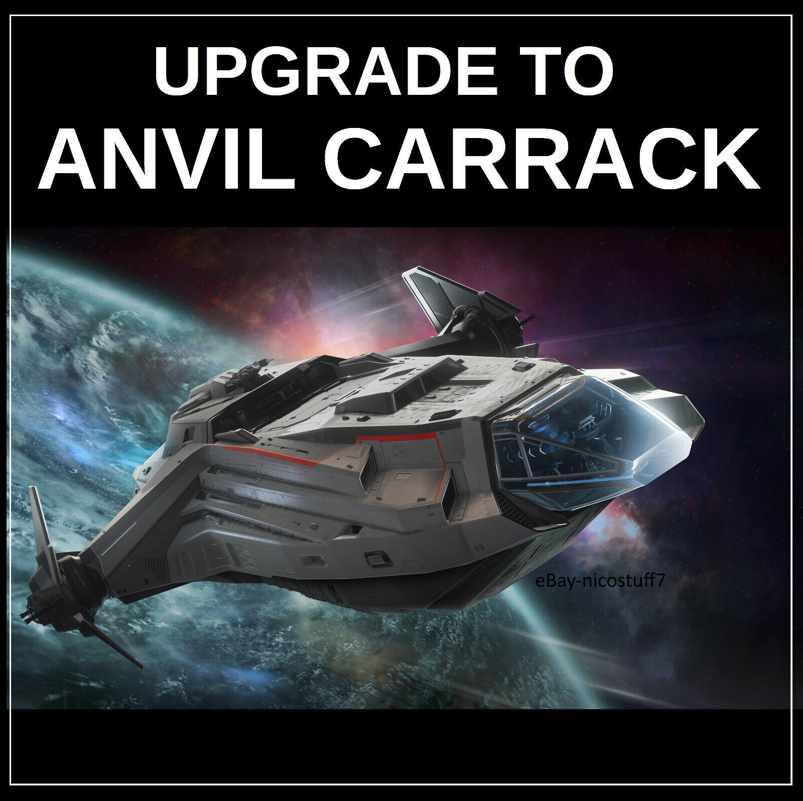 STAR CITIZEN – SHIP UPGRADE TO ANVIL CARRACK – CCU SELECTION