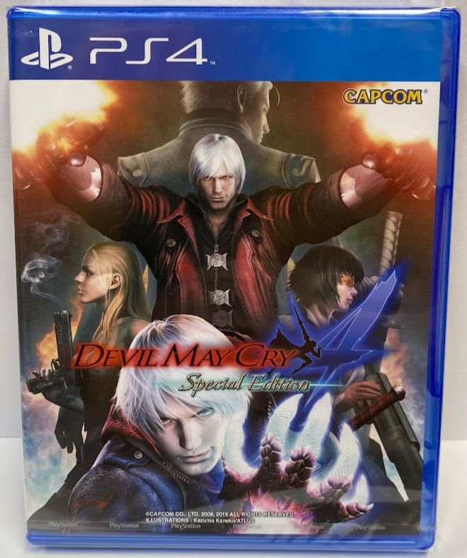 Devil May Cry 4 Special Edition (Multi-Language) PS4 New Sealed Game [2015 Hack]