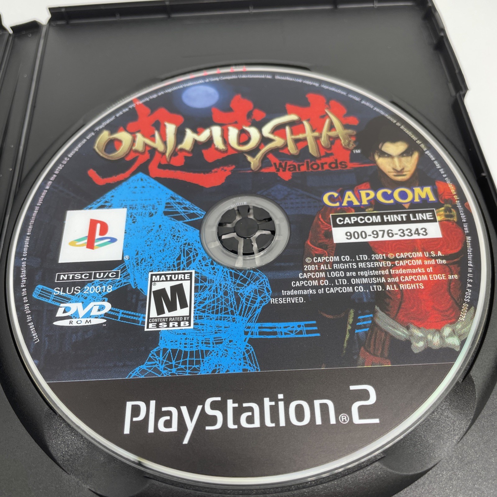 Onimusha Warlords PS2 PlayStation 2 Complete CIB