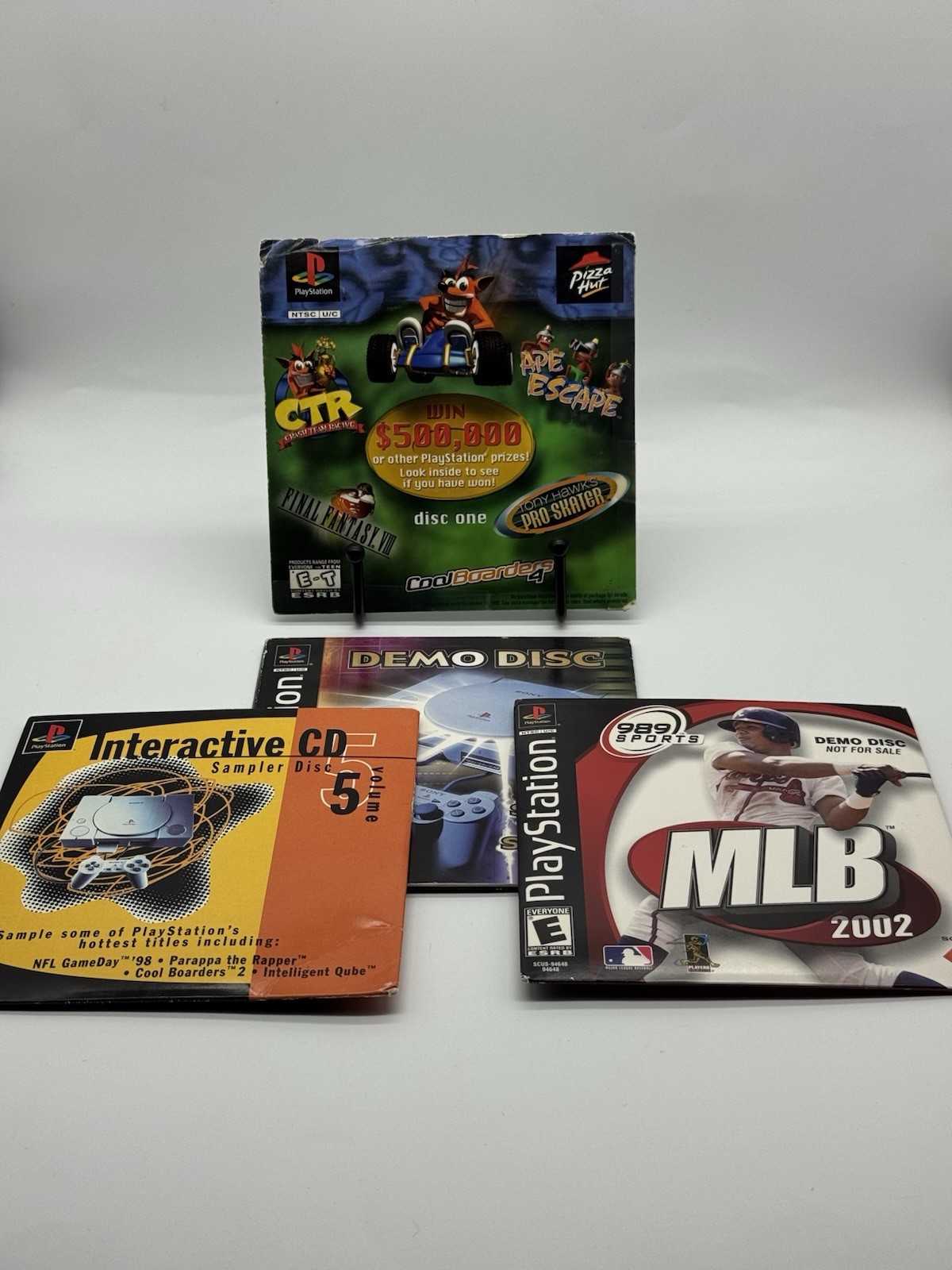 PlayStation 1 PS1 Game/Promo Lot – Pizza Hut Promo – Demo Disc – TESTED – LOOK!
