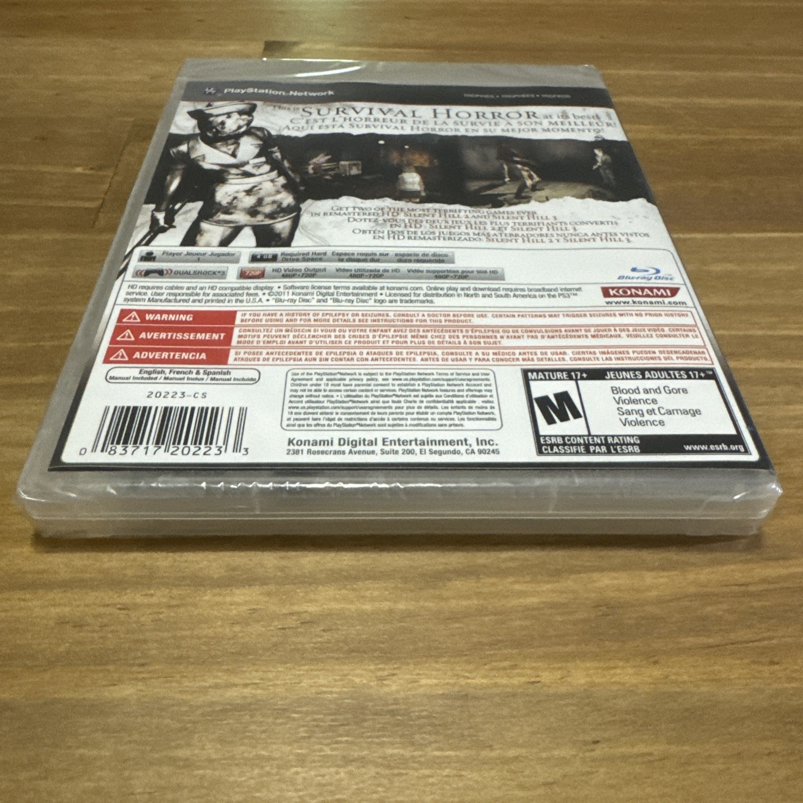 Silent Hill HDCollection – Sony PlayStation 3 PS3 Sealed Brand New