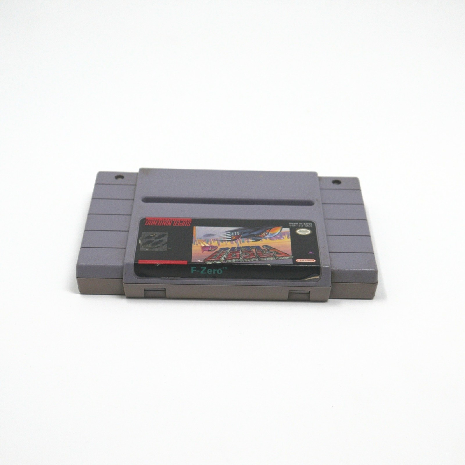 F-Zero – Item Only – Very Good Condition – Tested & Working – SNES