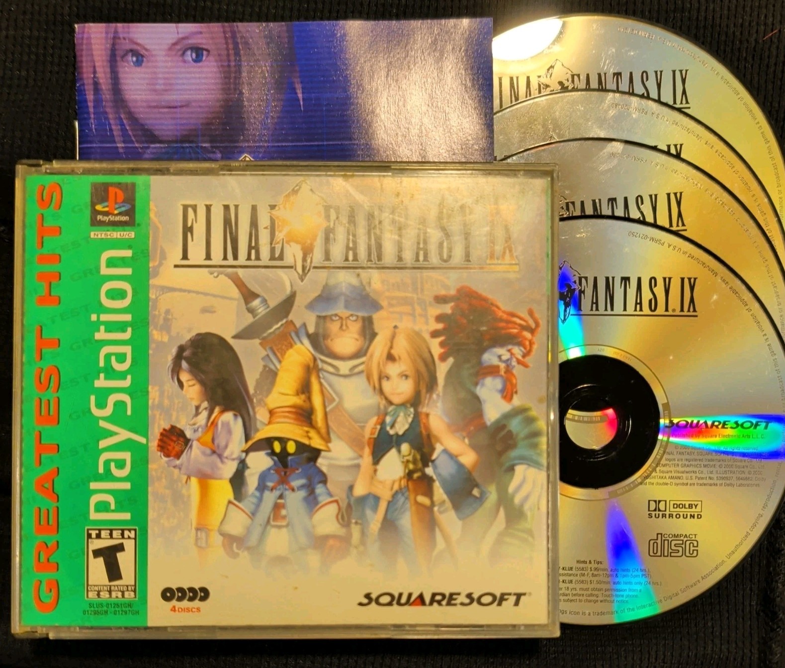 Final Fantasy IX – Greatest Hits [No Manual] (Sony PlayStation 1)